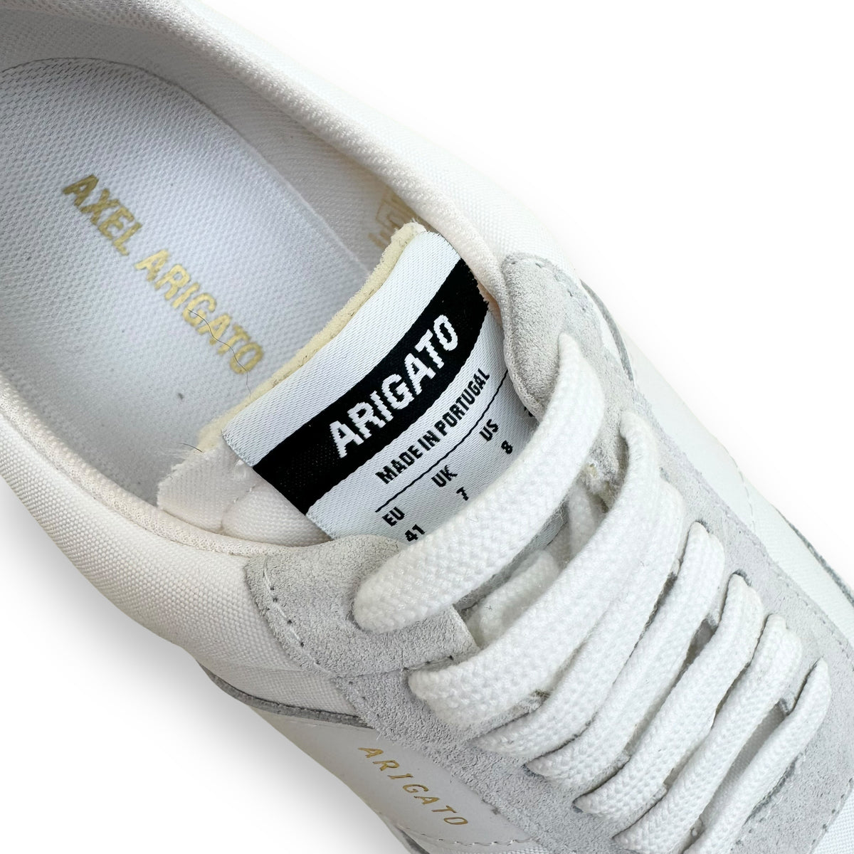 AXEL ARIGATO GENESIS VINTAGE RUNNER SNEAKER WHITE UK7