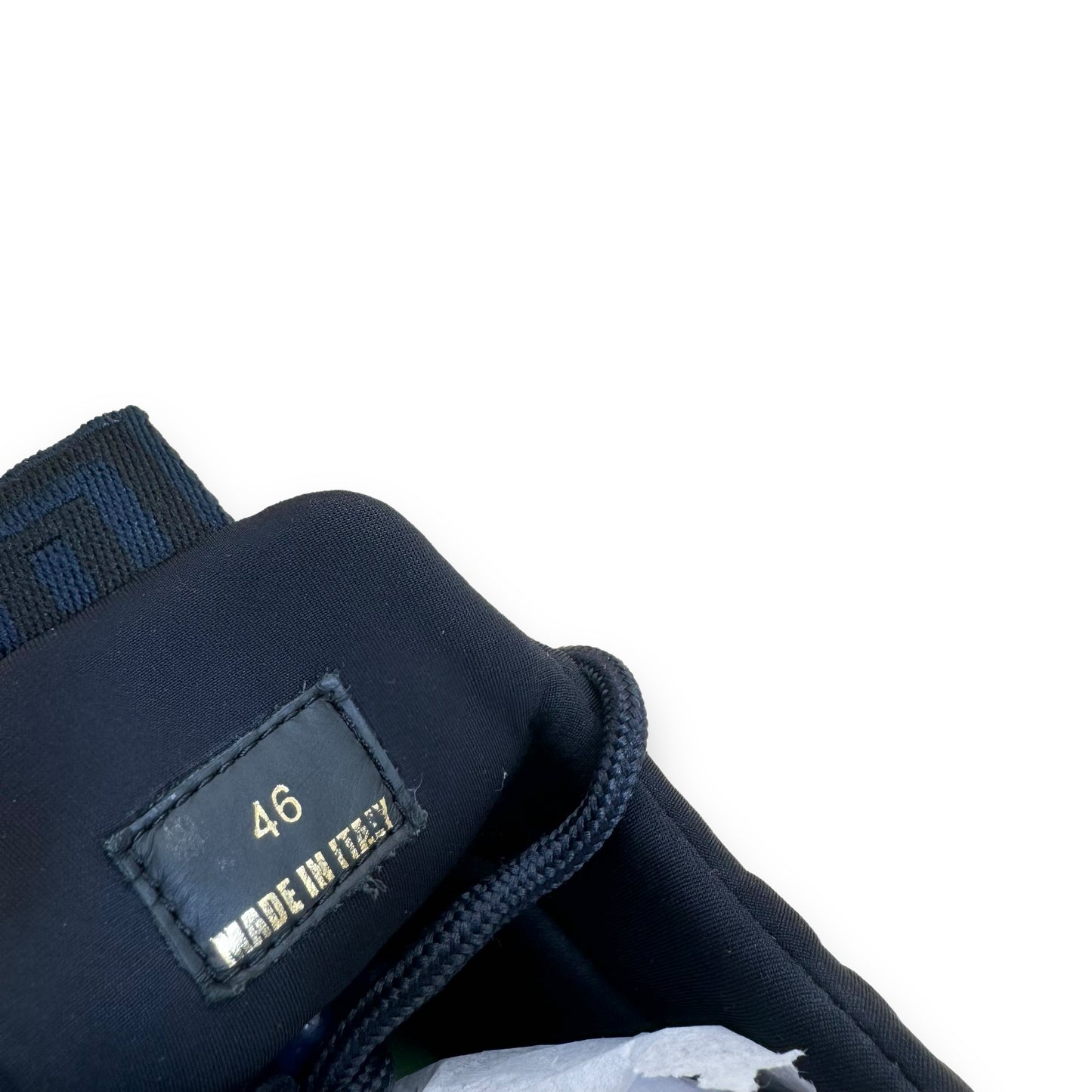 VERSACE CHAIN REACT SNEAKER NAVY UK12
