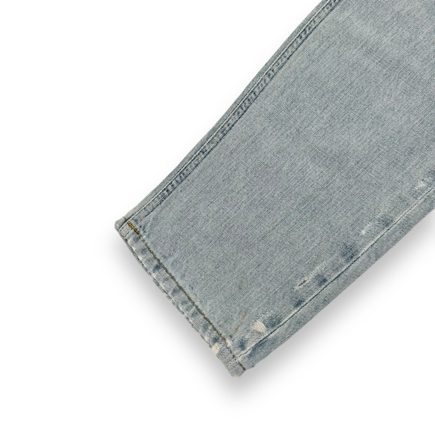 DOLCE & GABBANA DISTRESSED DENIM JEANS BLUE XL