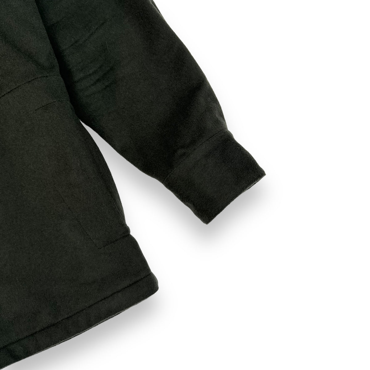 THOM SWEENEY CASHMERE FLANNEL JACKET KHAKI L