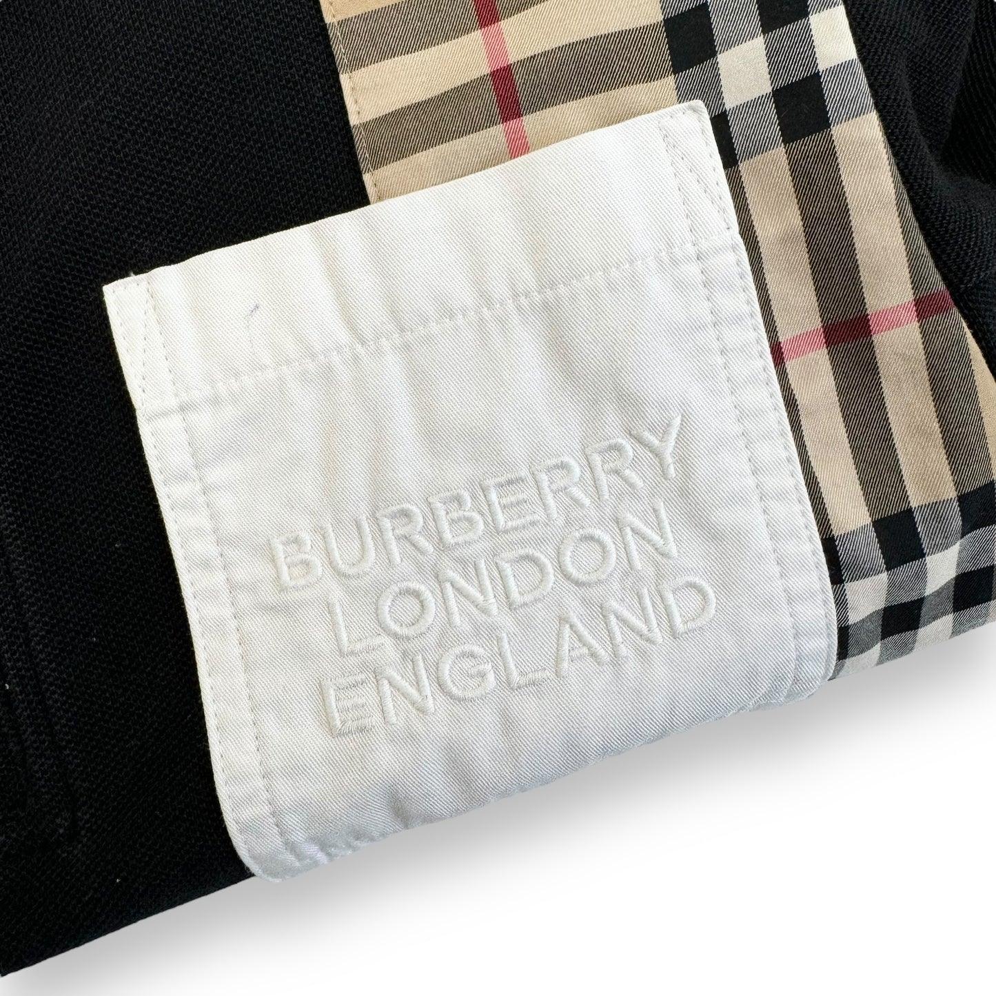 BURBERRY NOVA CHECK DRESS BLACK AGE6