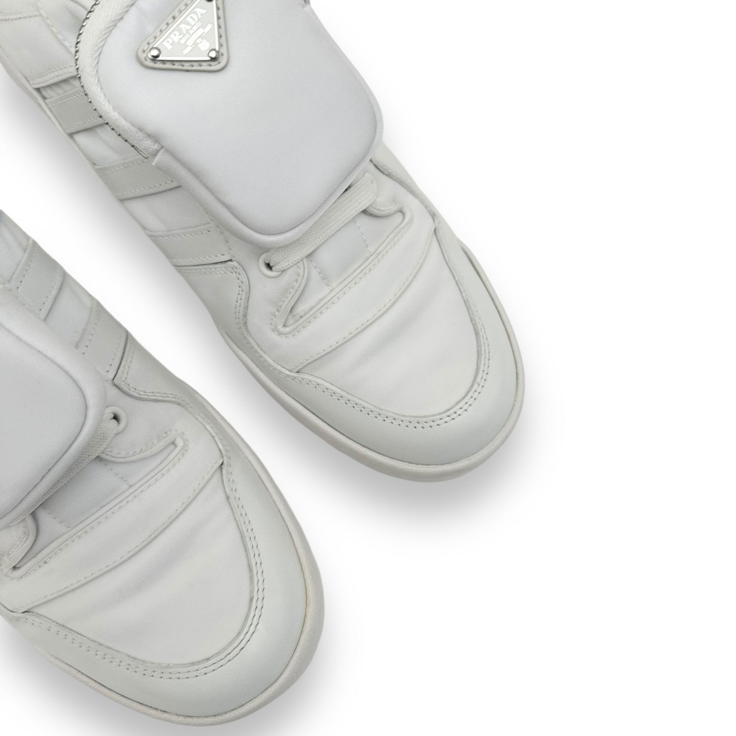 PRADA X ADIDAS FORUM LOW TOP SNEAKER WHITE UK10