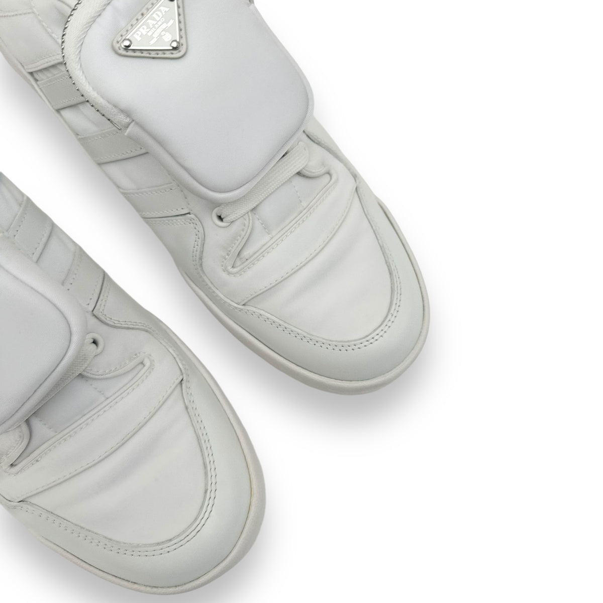 PRADA X ADIDAS FORUM LOW TOP SNEAKER WHITE UK10