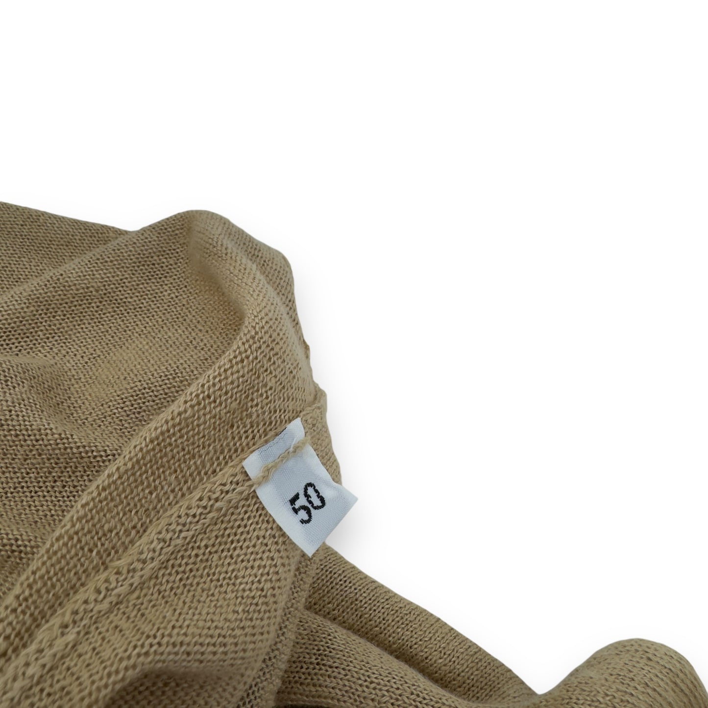 THOM SWEENEY LINEN CARDIGAN CARAMEL M