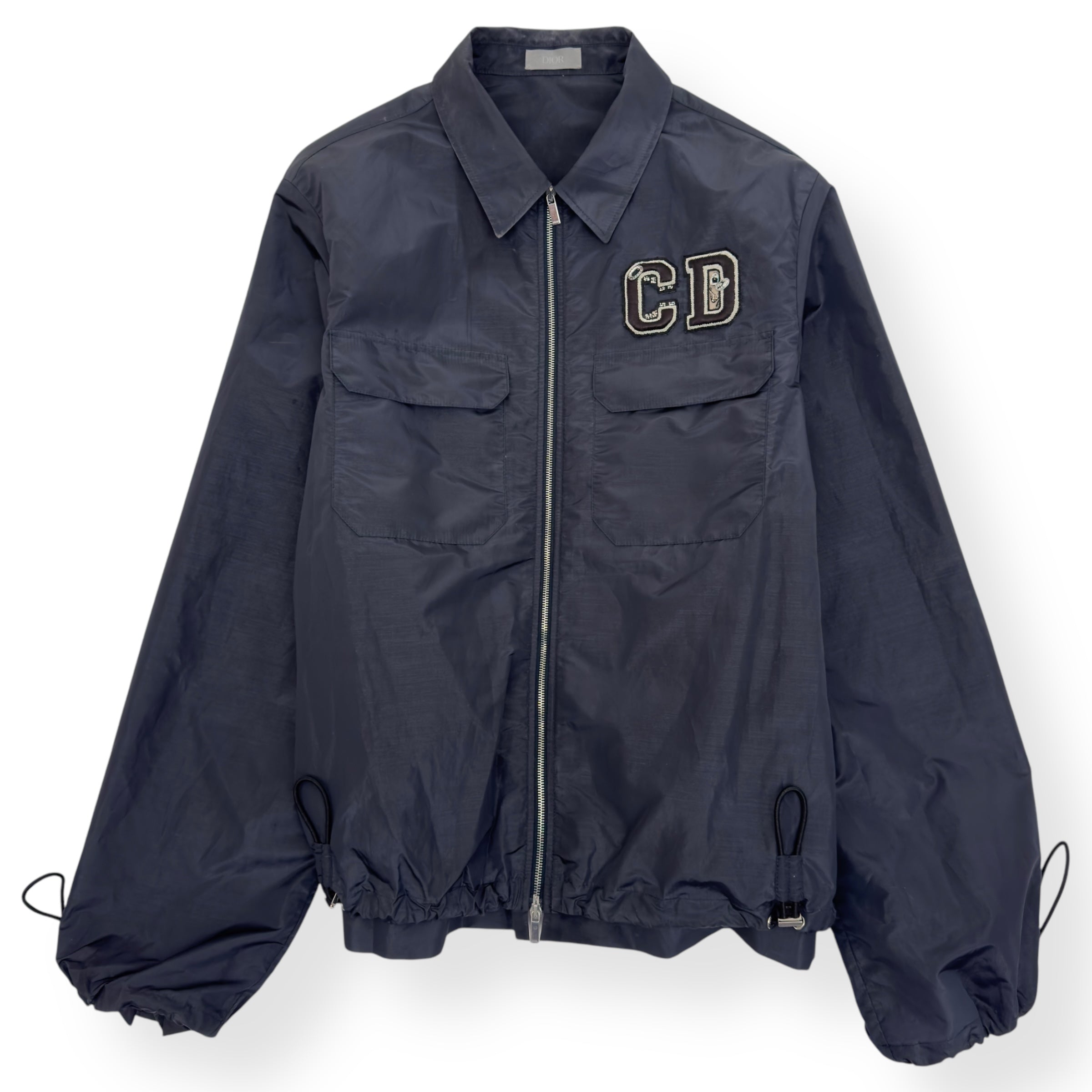 DIOR X KENNY SCHARF 2021 WINDBREAKER JACKET BLACK 48 / S