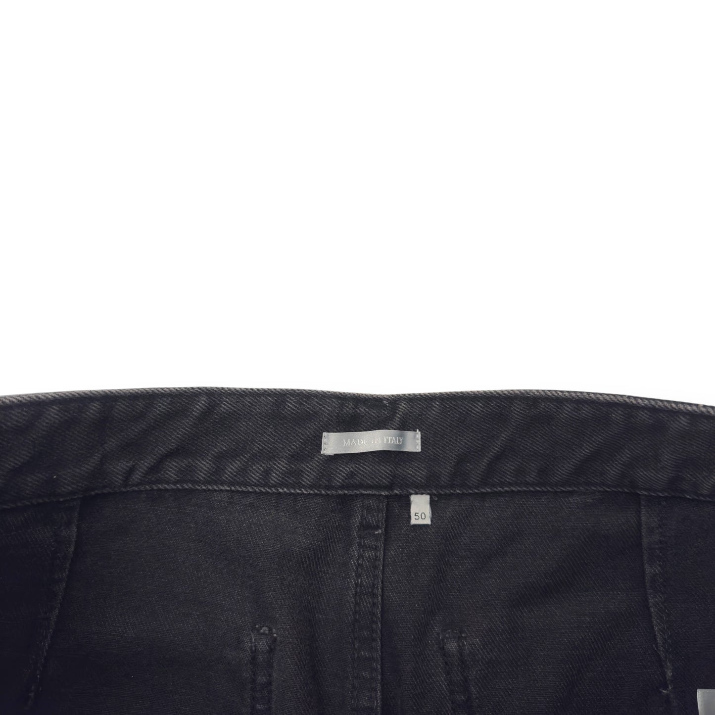 DIOR CARPENTER STRAIGHT-LEG DENIM JEANS BLACK 50 / W34” / L