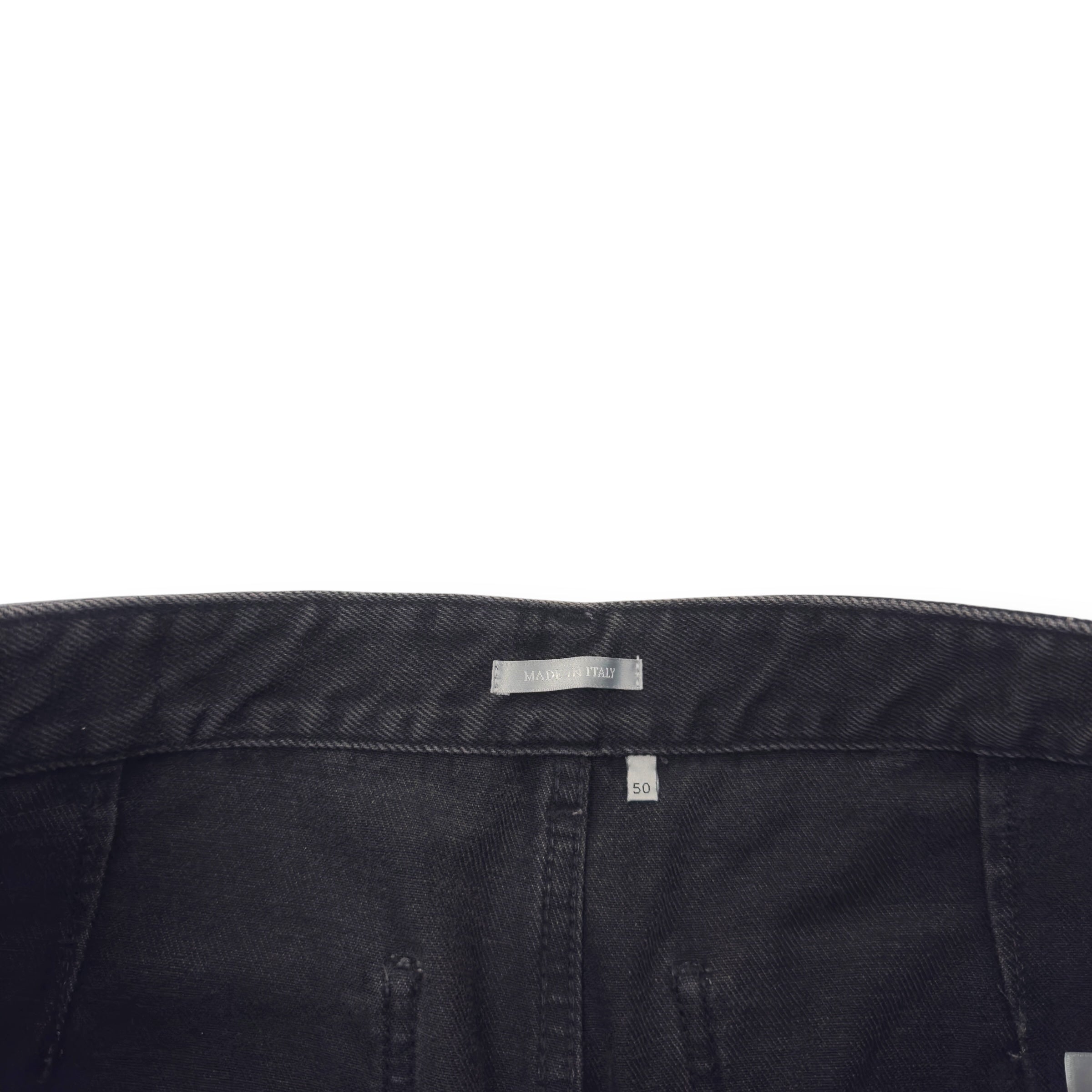DIOR CARPENTER STRAIGHT-LEG DENIM JEANS BLACK 50 / W34” / L