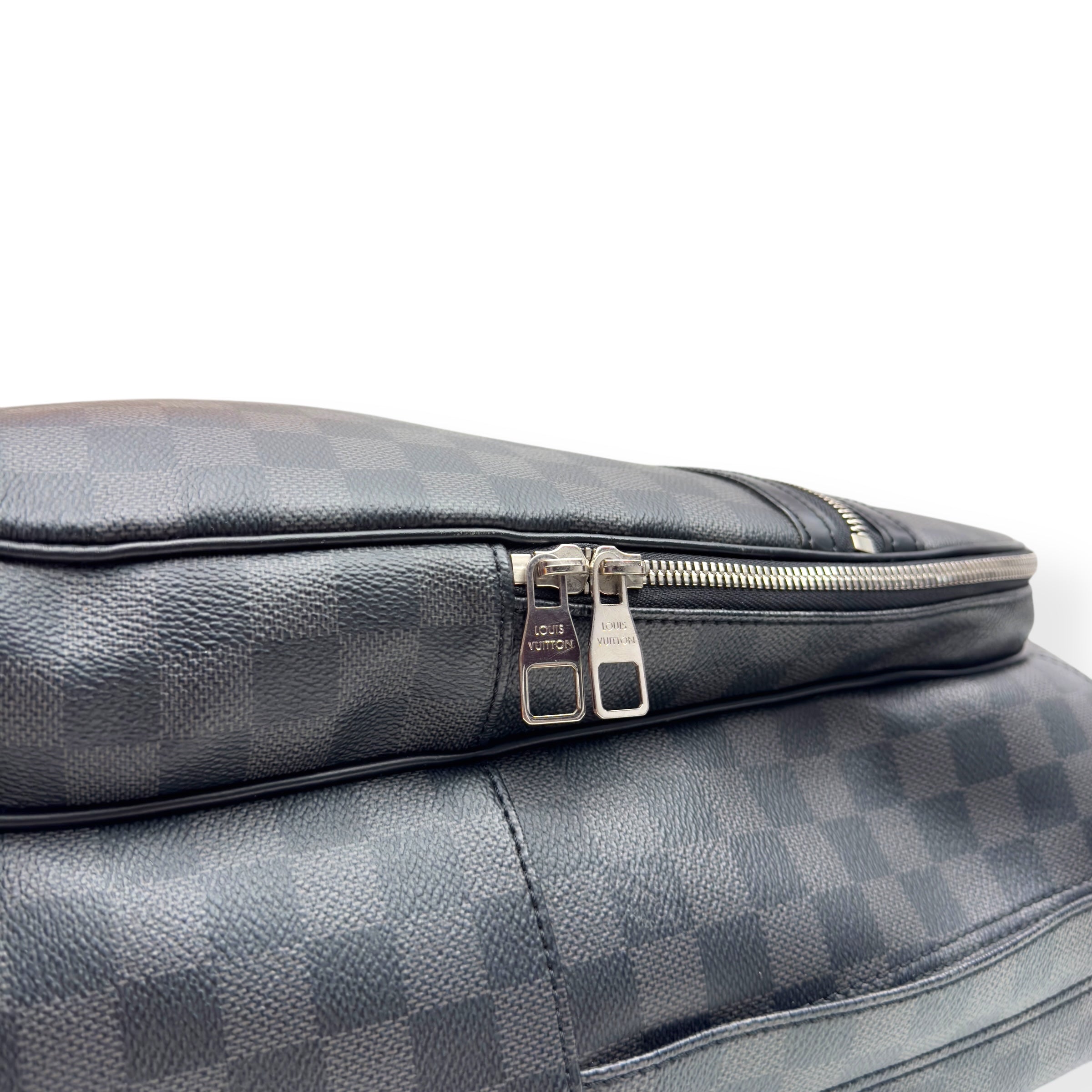 LOUIS VUITTON DAMIER GRAPHITE MICHAEL BACKPACK BLACK M
