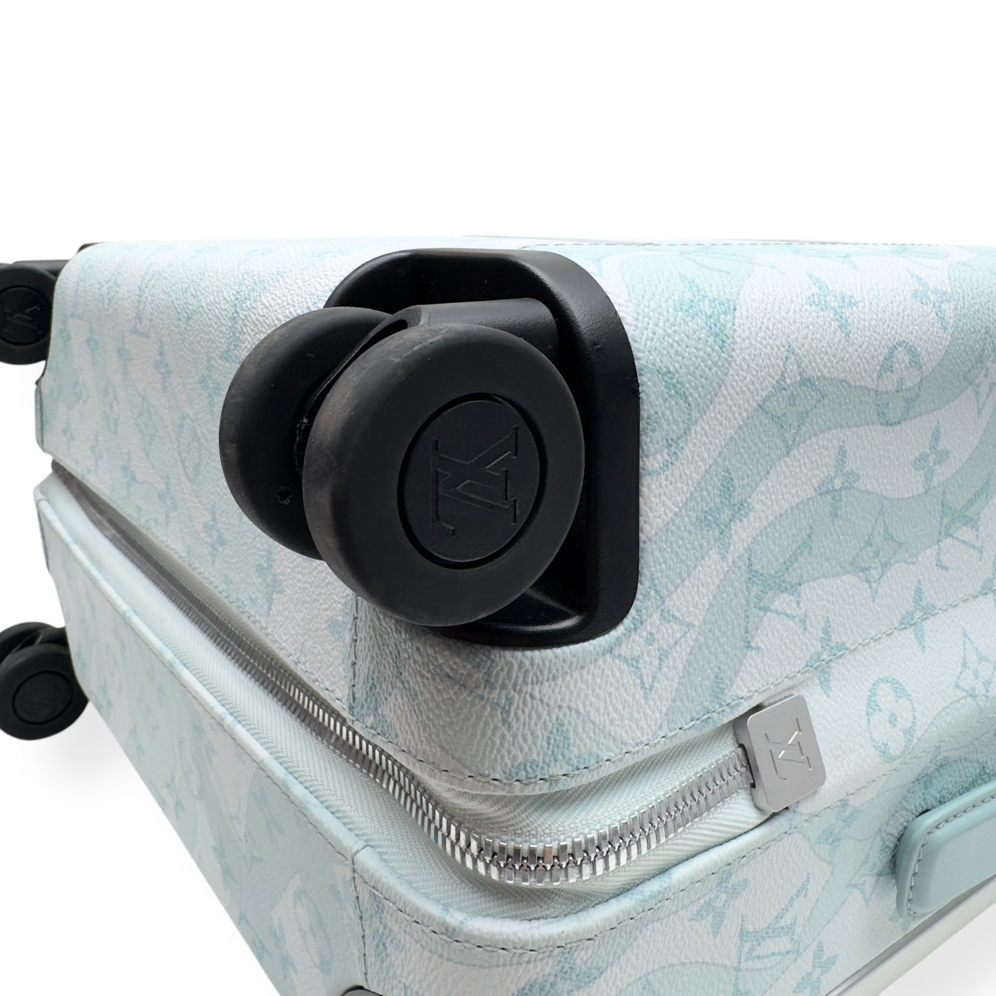 LOUIS VUITTON HORIZON 55 SUITCASE CRYSTAL BLUE M