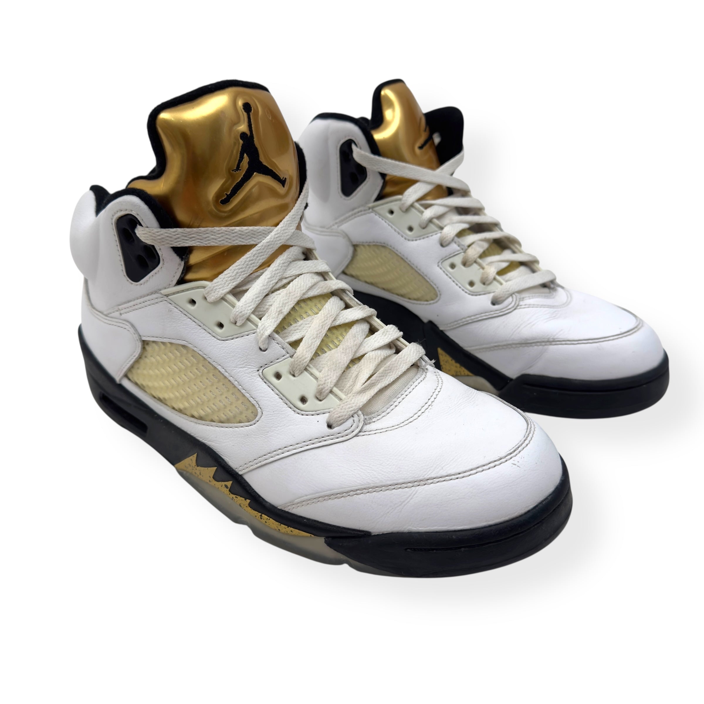 AIR JORDAN 5 RETRO SNEAKER OLYMPIC UK9.5