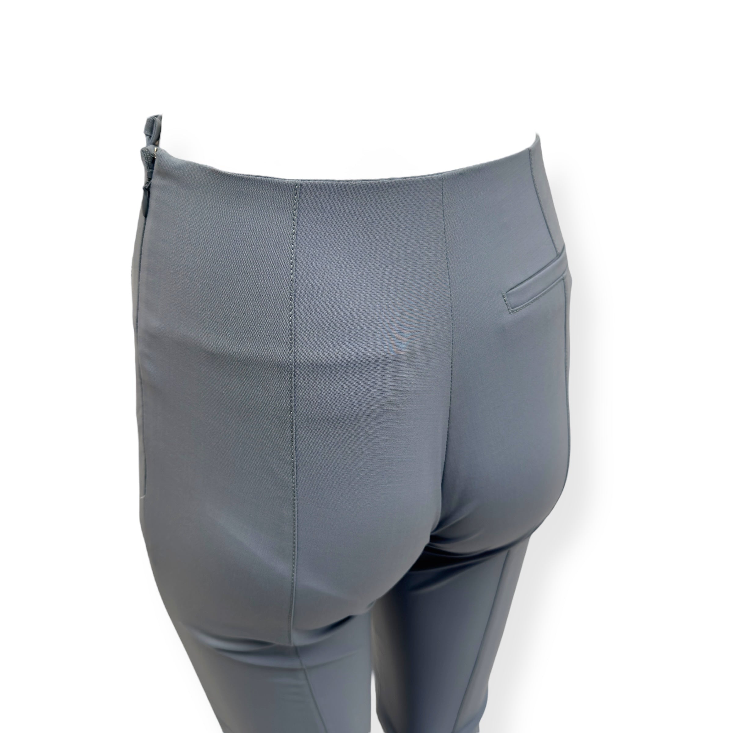 JACQUEMUS LE SPLASH MELO CUT-OUT STRETCH-WOOL SUIT BLUE 36 / XS