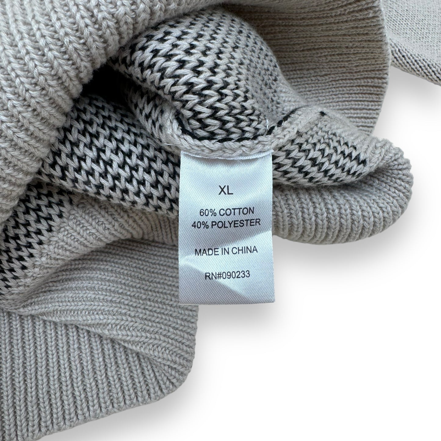 ESSENTIALS FOG HEAVY WEIGHT KNITTED HOODIE GREY XL