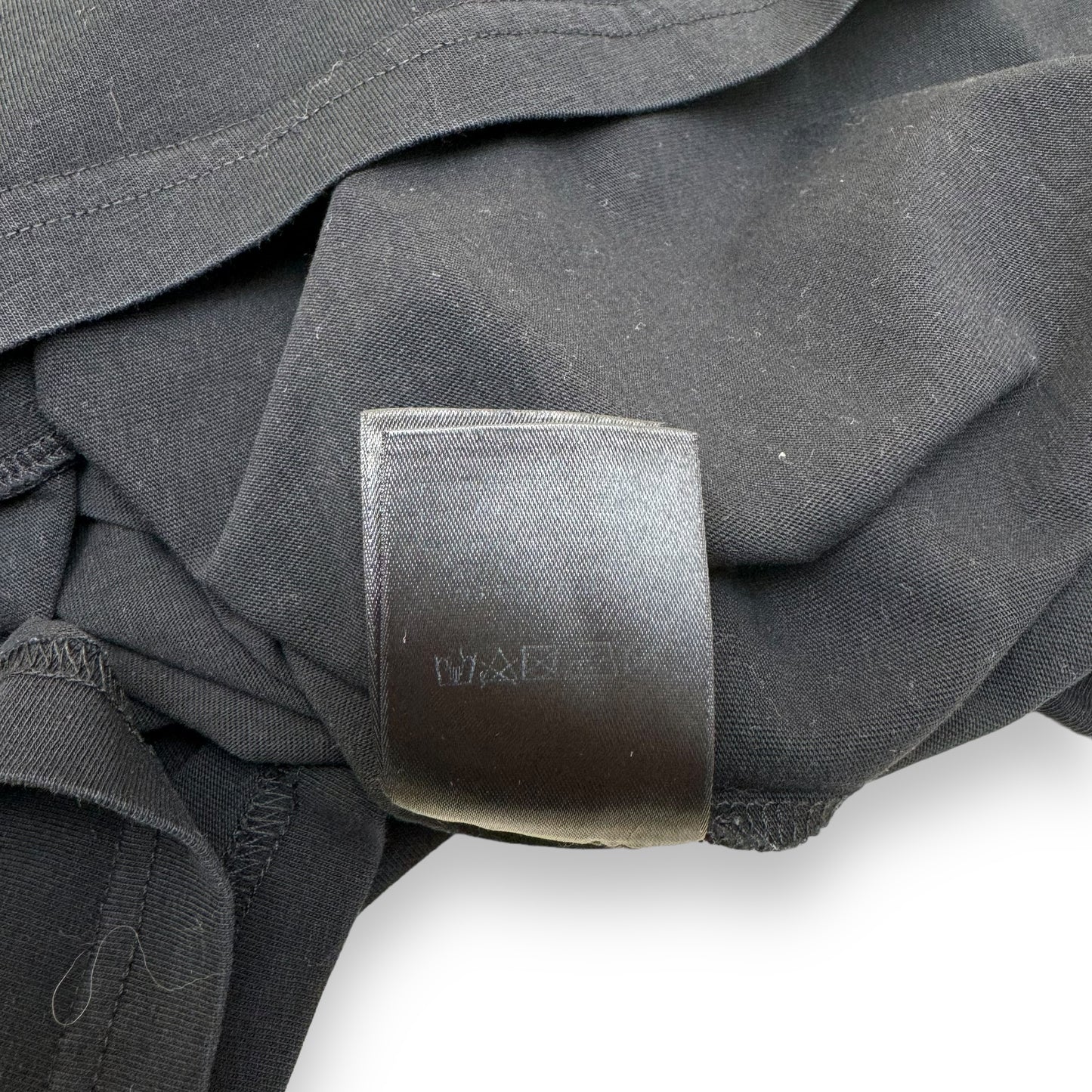 BALENCIAGA POLITICAL LOGO T-SHIRT BLACK M