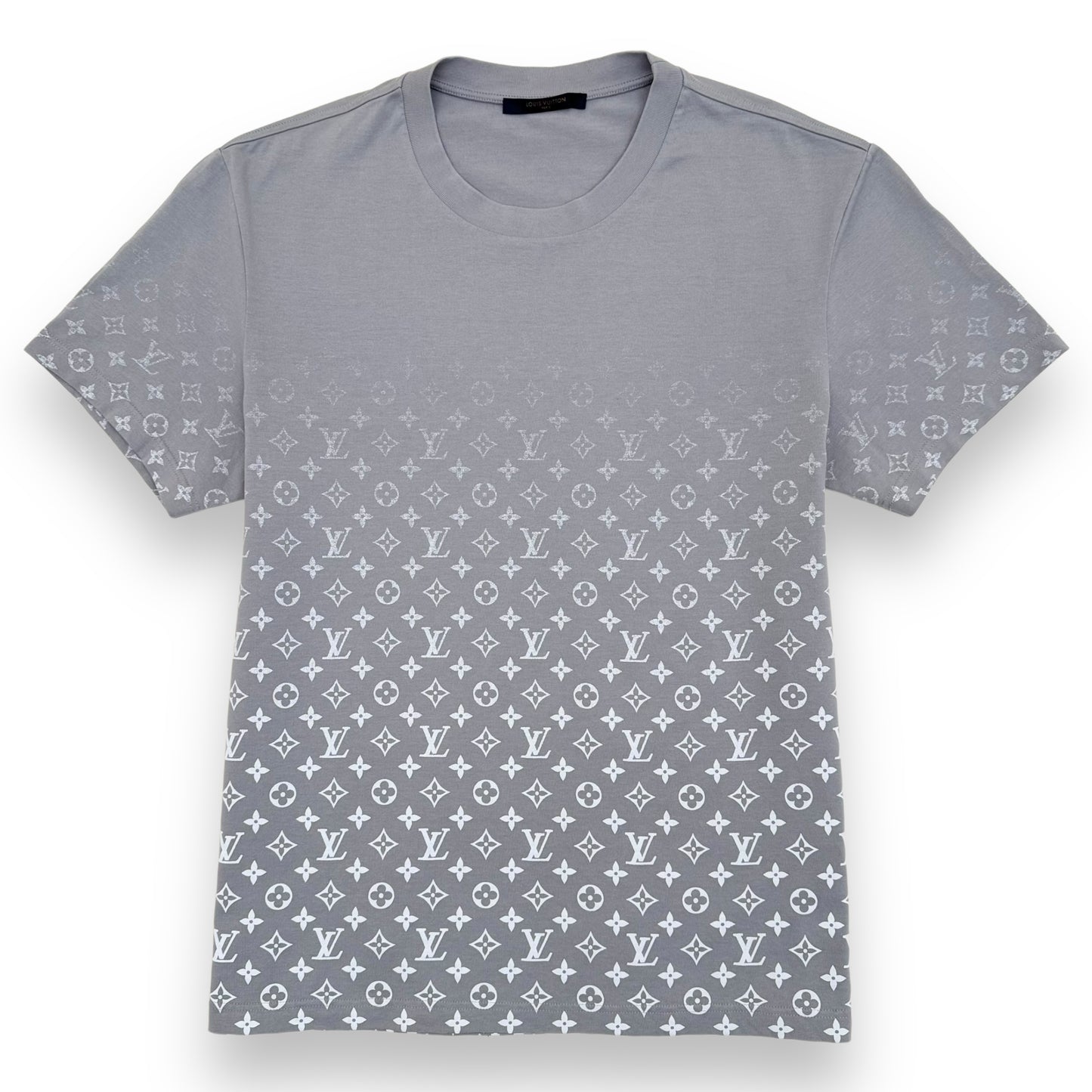 LOUIS VUITTON MONOGRAM GRADIENT T-SHIRT GREY XL