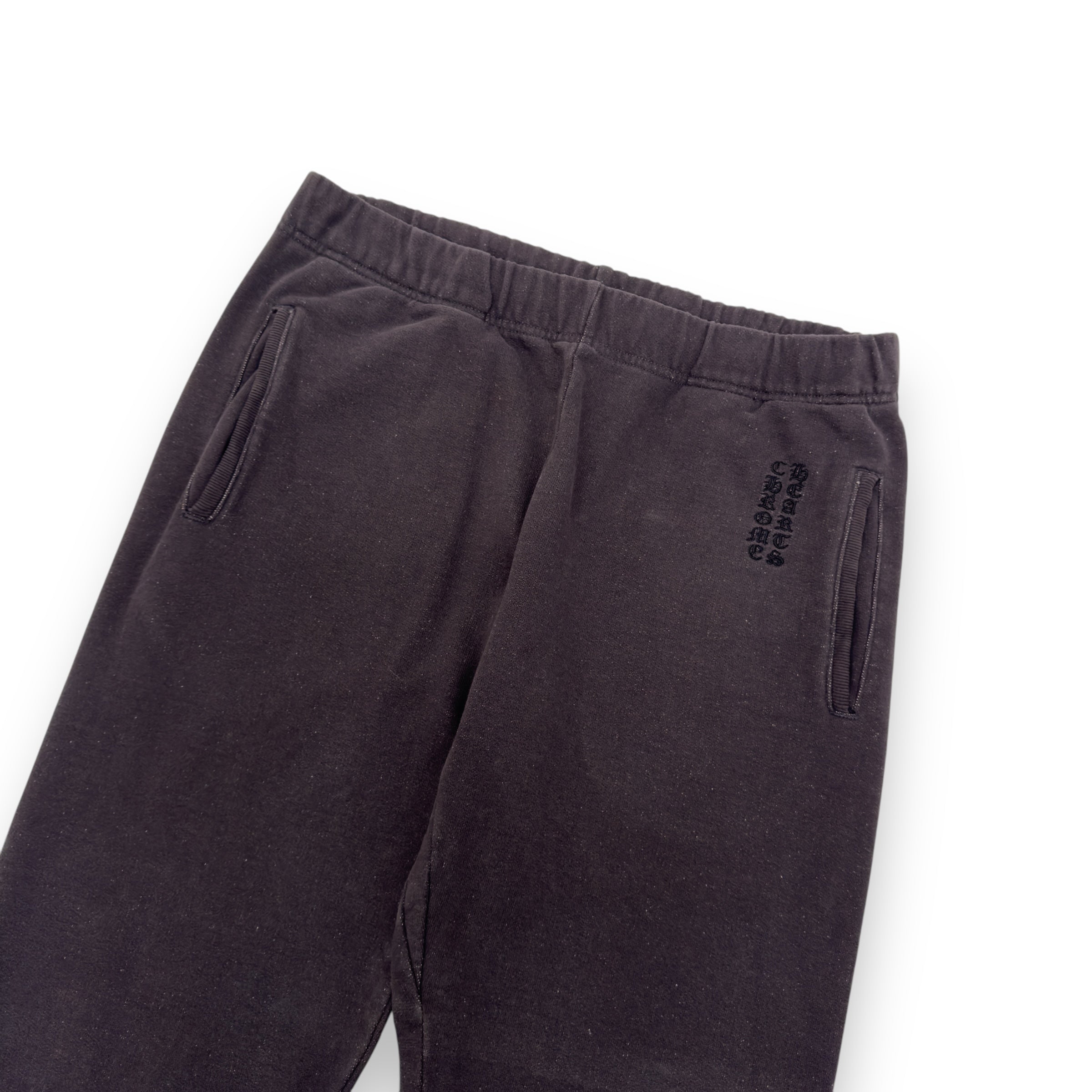 CHROME HEARTS VERTICAL LOGO SWEATPANTS DARK GREY L