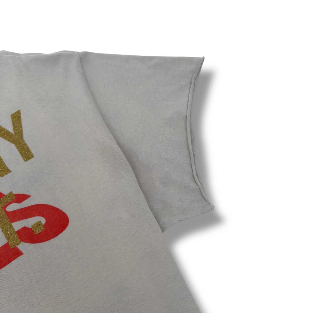 GALLERY DEPT. CORONA VIRUS WORLD TOUR DISTRESSED T-SHIRT GREY L