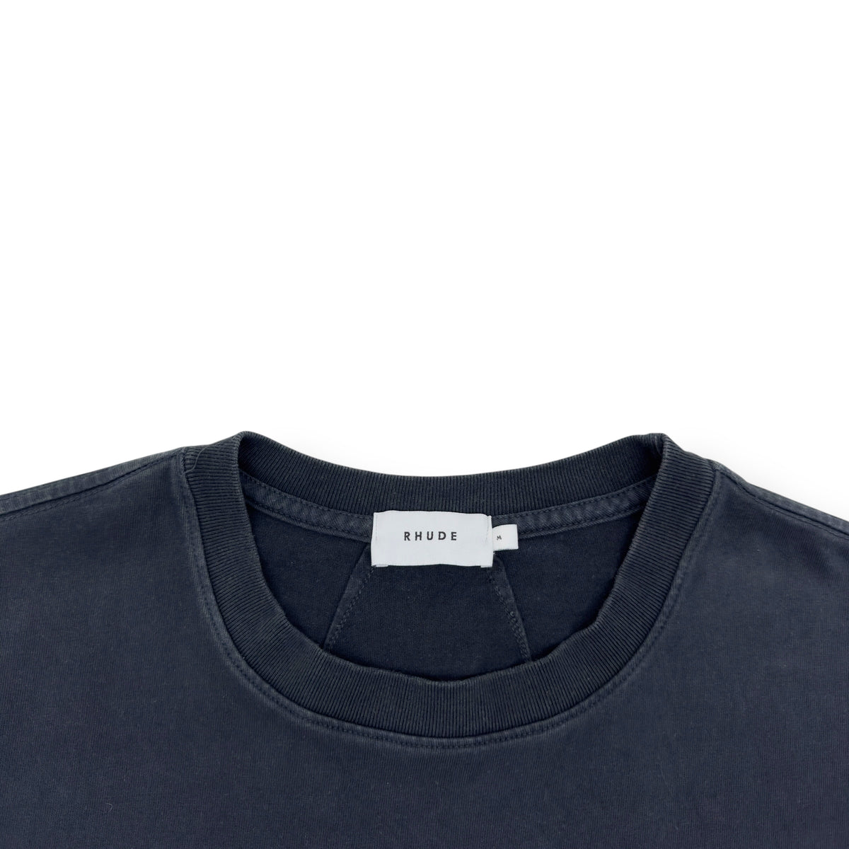 RHUDE CHAEAU BOYS T-SHIRT NAVY M