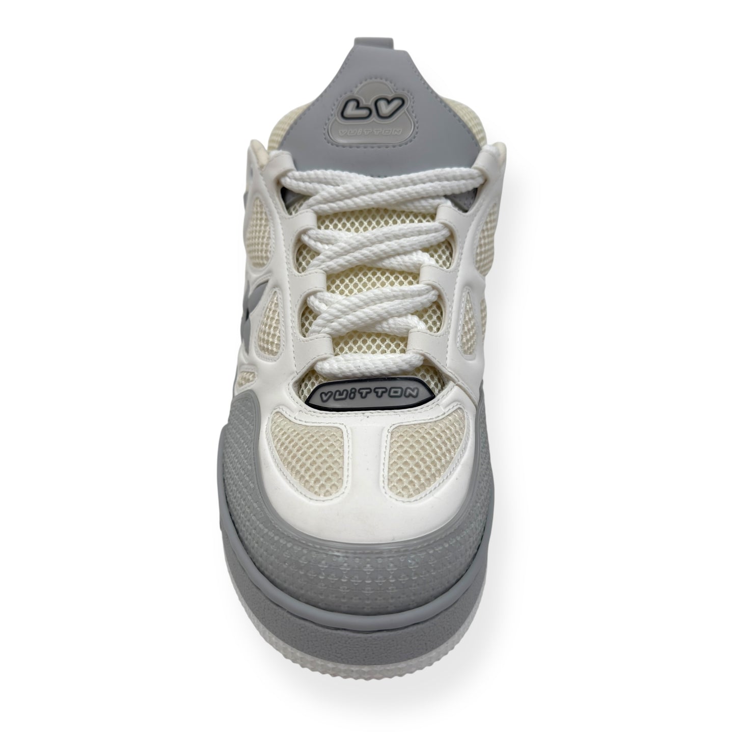LOUIS VUITTON LV SKATE SNEAKER LUXURY GREY UK8