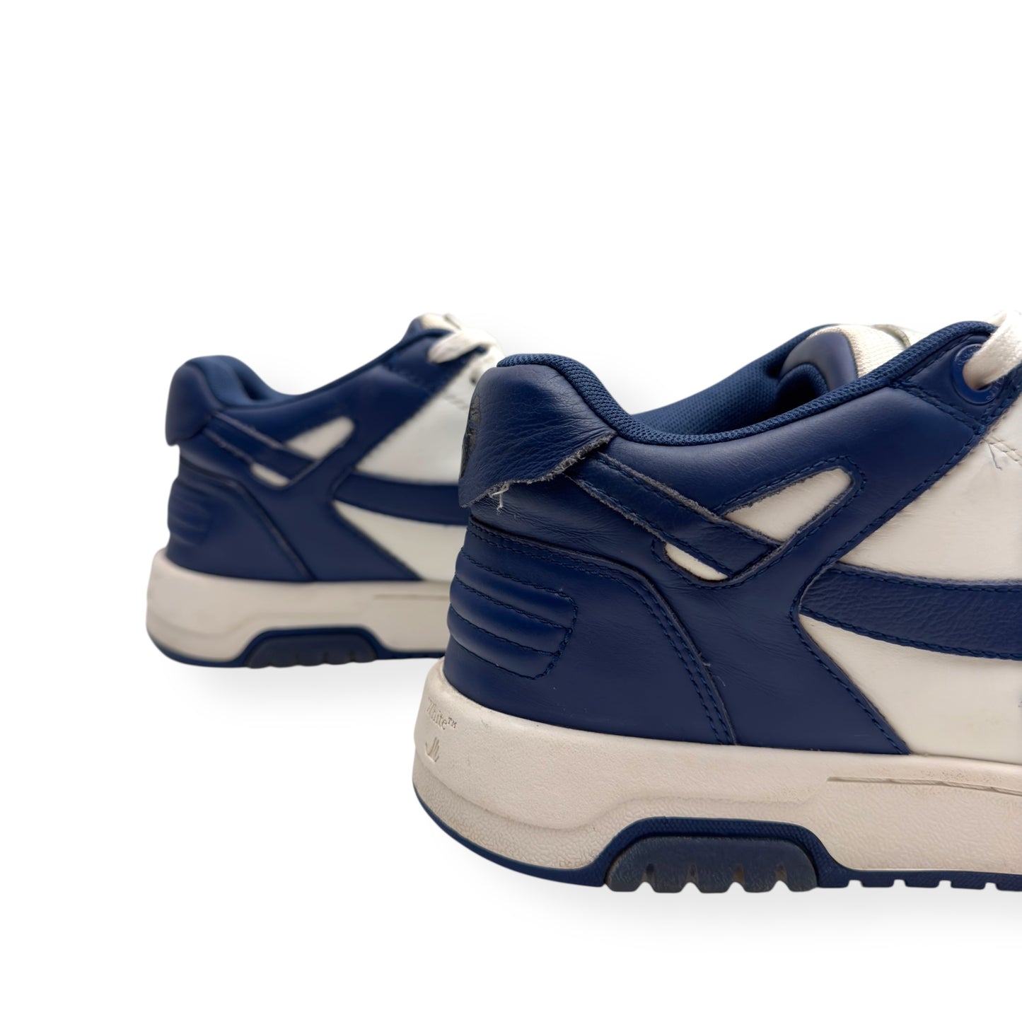 OFF-WHITE OUT OF OFFICE LOW TOP SNEAKER BLUE / WHITE 42 / UK8