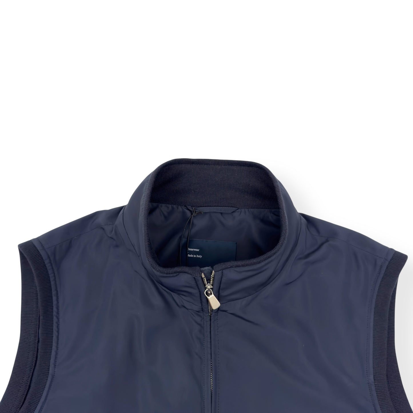THOM SWEENEY SS23 JAPANESE NYLON GILET NAVY M