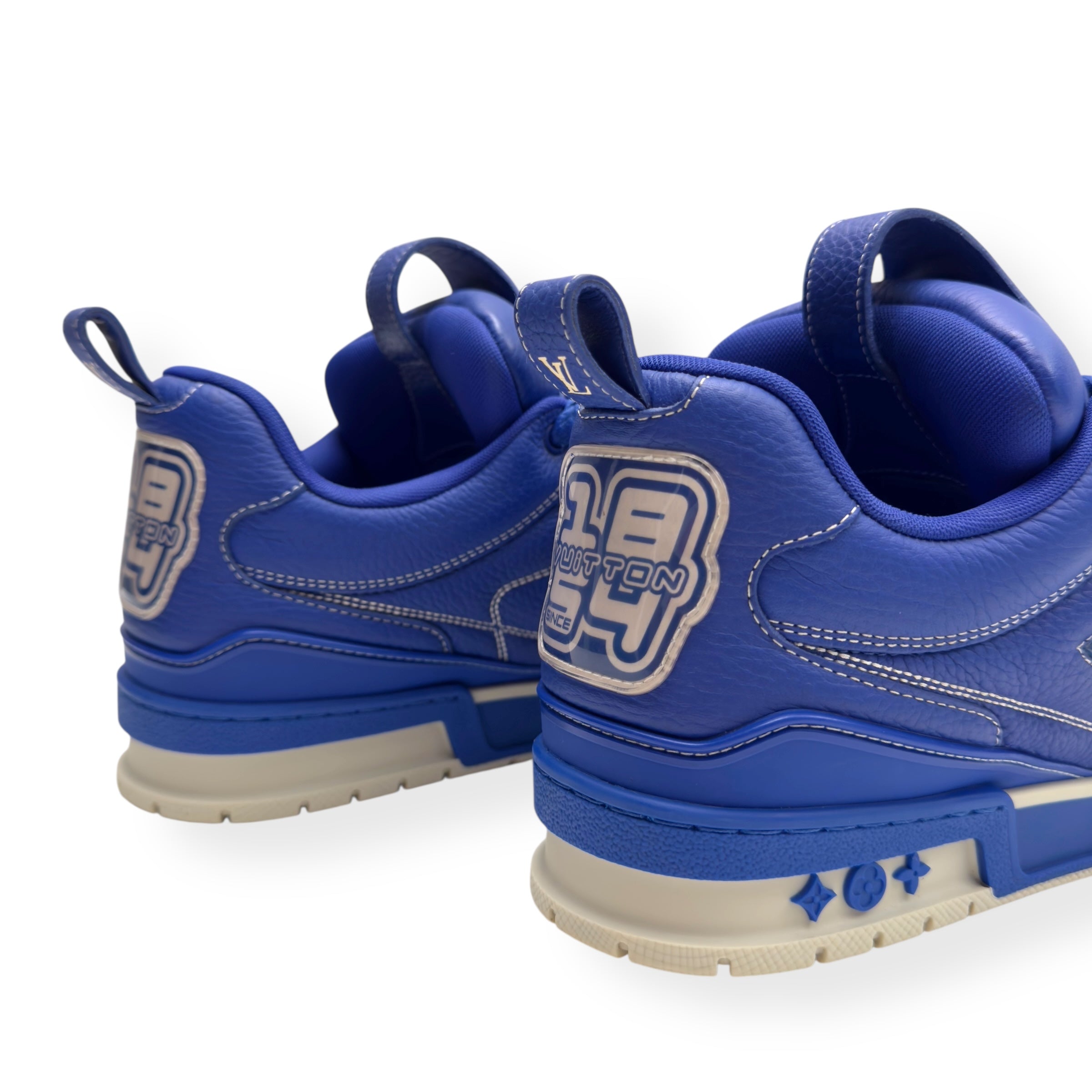 LOUIS VUITTON LV SKATE SNEAKER ROYAL BLUE UK8