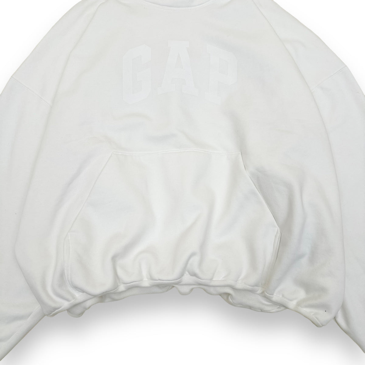 YEEZY GAP OVERSIZED DOVE HOODIE WHITE XL