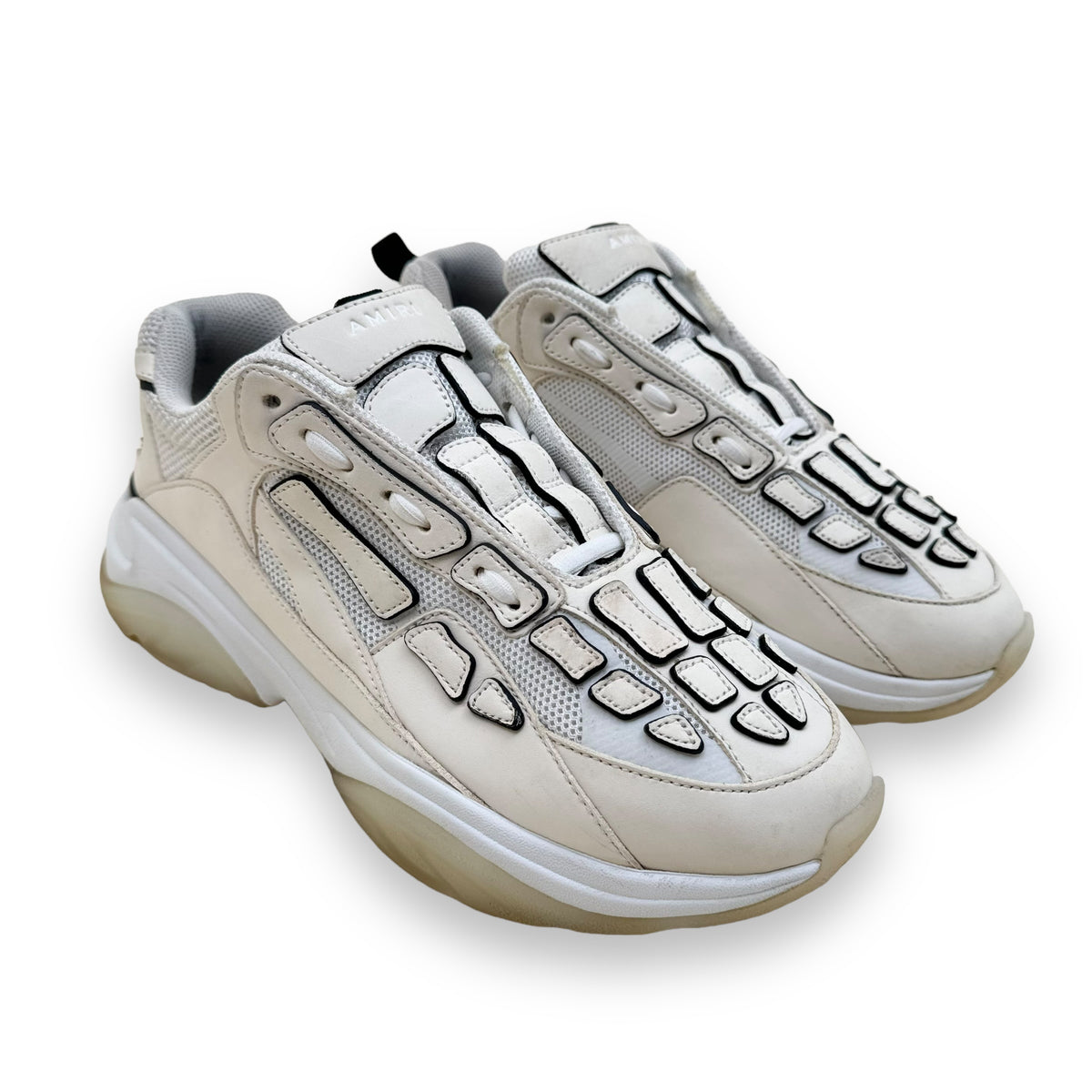 AMIRI BONE RUNNER SNEAKER OFF-WHITE / BLACK UK9