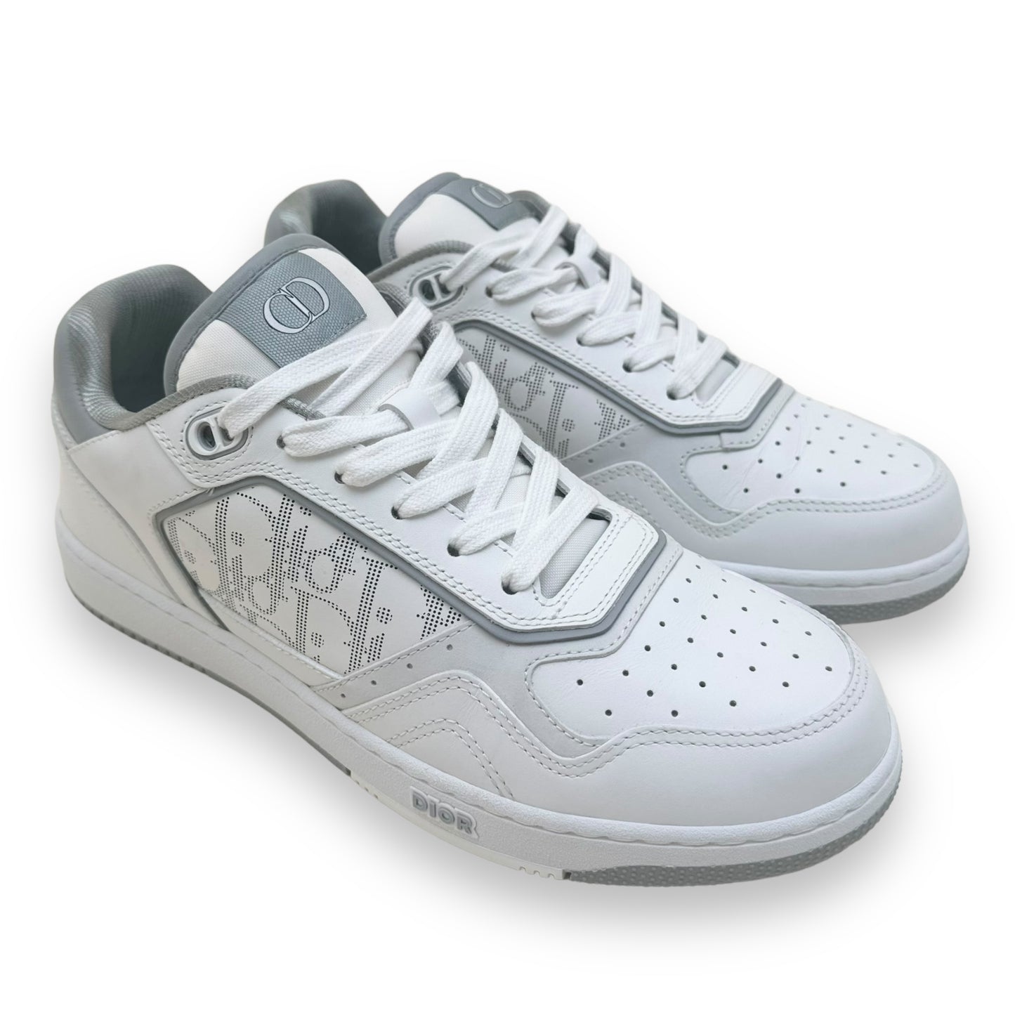 DIOR B27 LOW TOP SNEAKER WHITE / GREY UK7