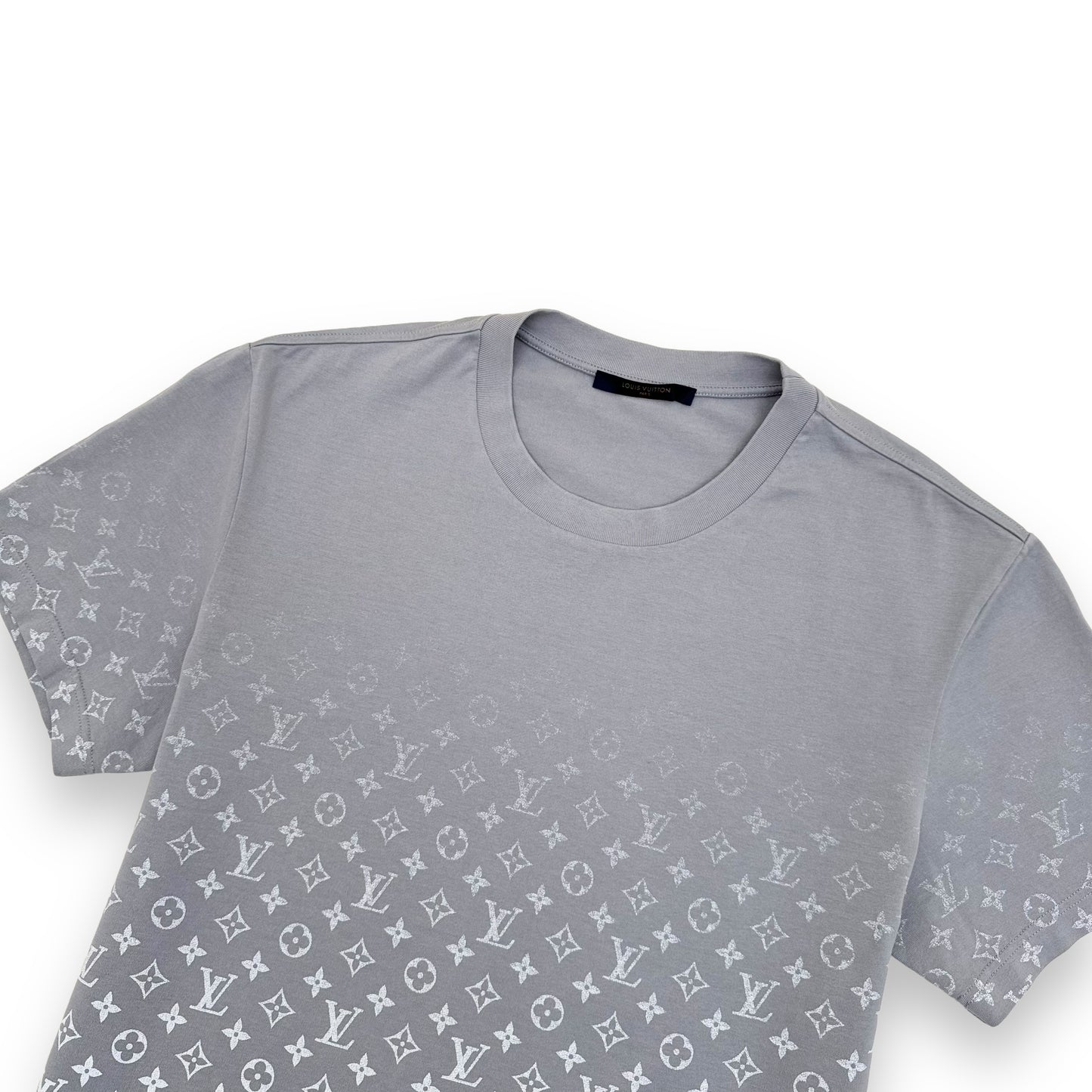 LOUIS VUITTON MONOGRAM GRADIENT T-SHIRT GREY XL