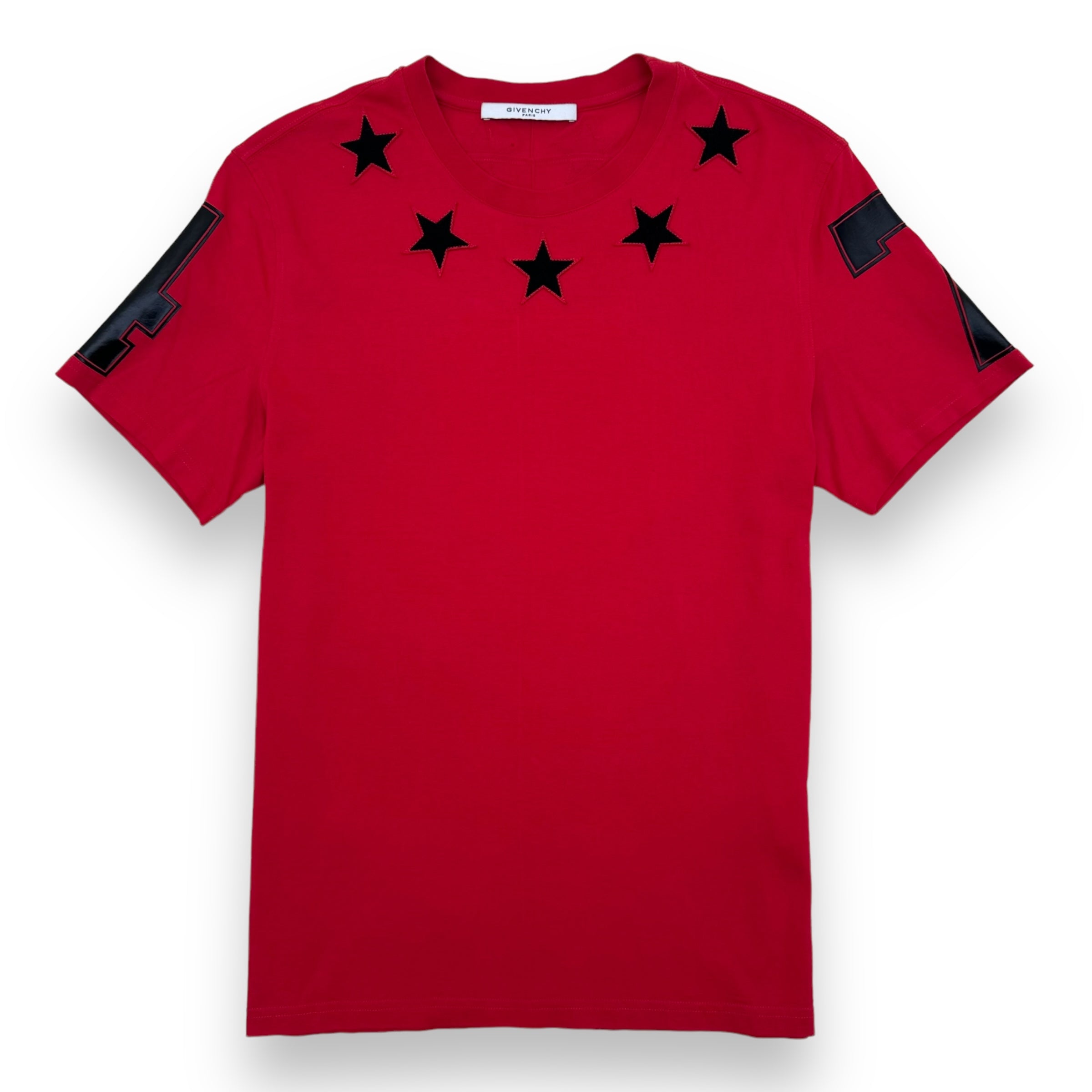 GIVENCHY STAR T-SHIRT RED RED L