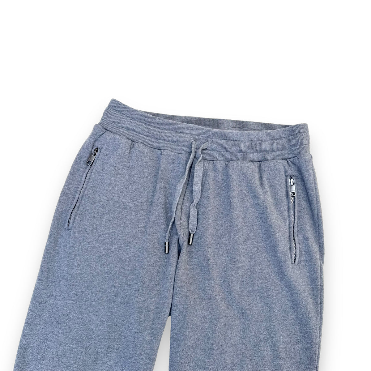 DOLCE & GABBANA PATCH LOGO SWEATPANTS GREY XL