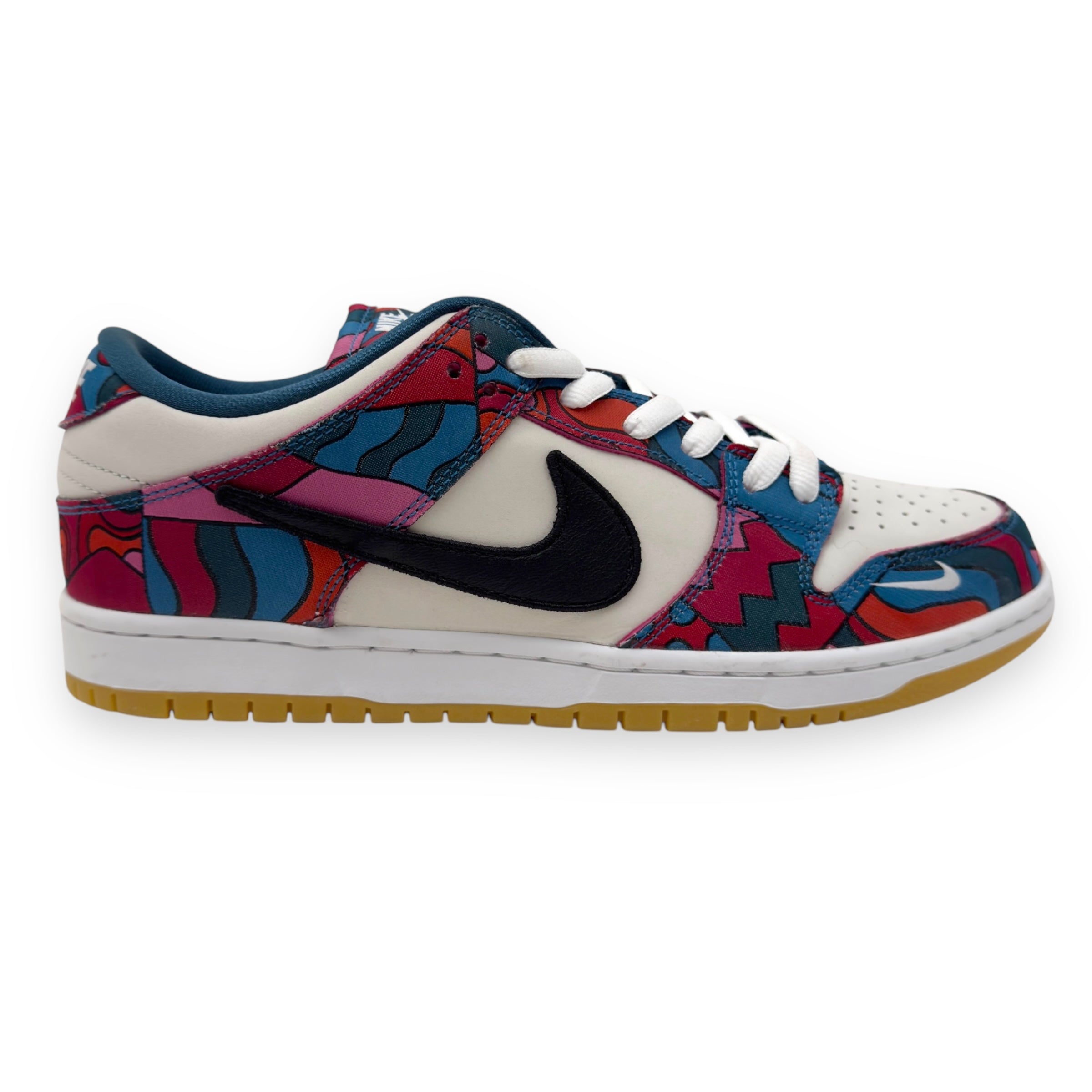 NIKE DUNK LOW PRO SB X PARRA ABSTRACT ART SNEAKER MULTICOLOURED UK10.5