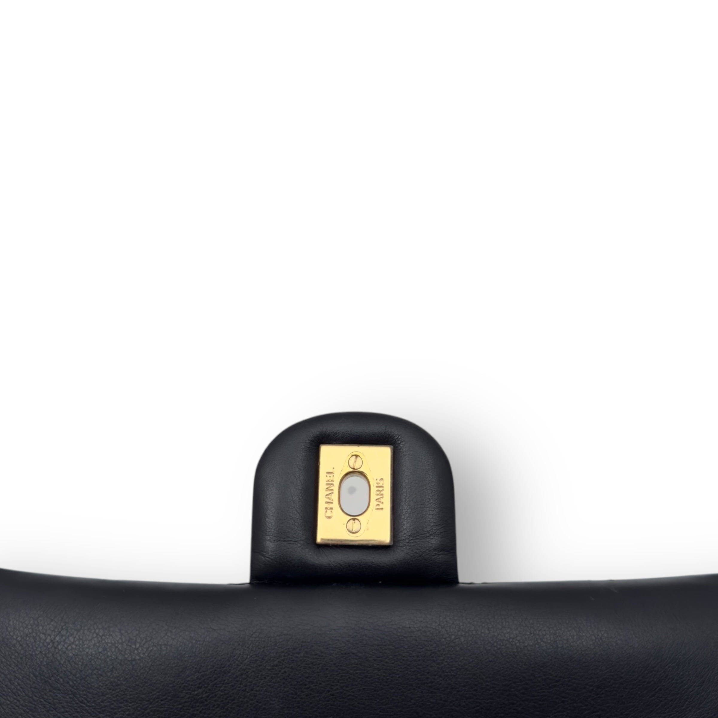 CHANEL URBAN SPIRT QUILTED CALFSKIN BACKPACK BLACK WITH GOLD HARDWARE M