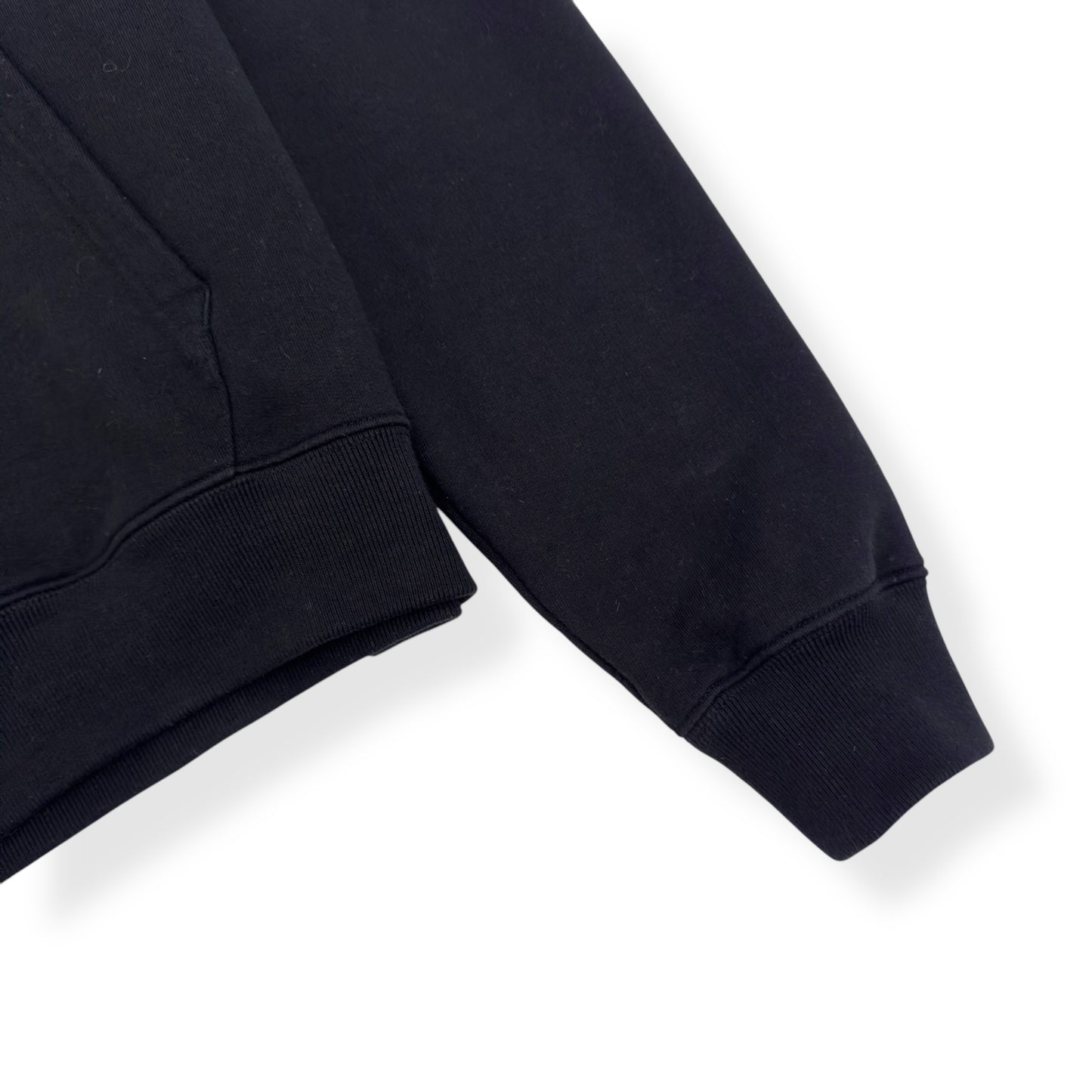 OFF-WHITE CARLOS ARROWS HOODIE BLACK / GREY M