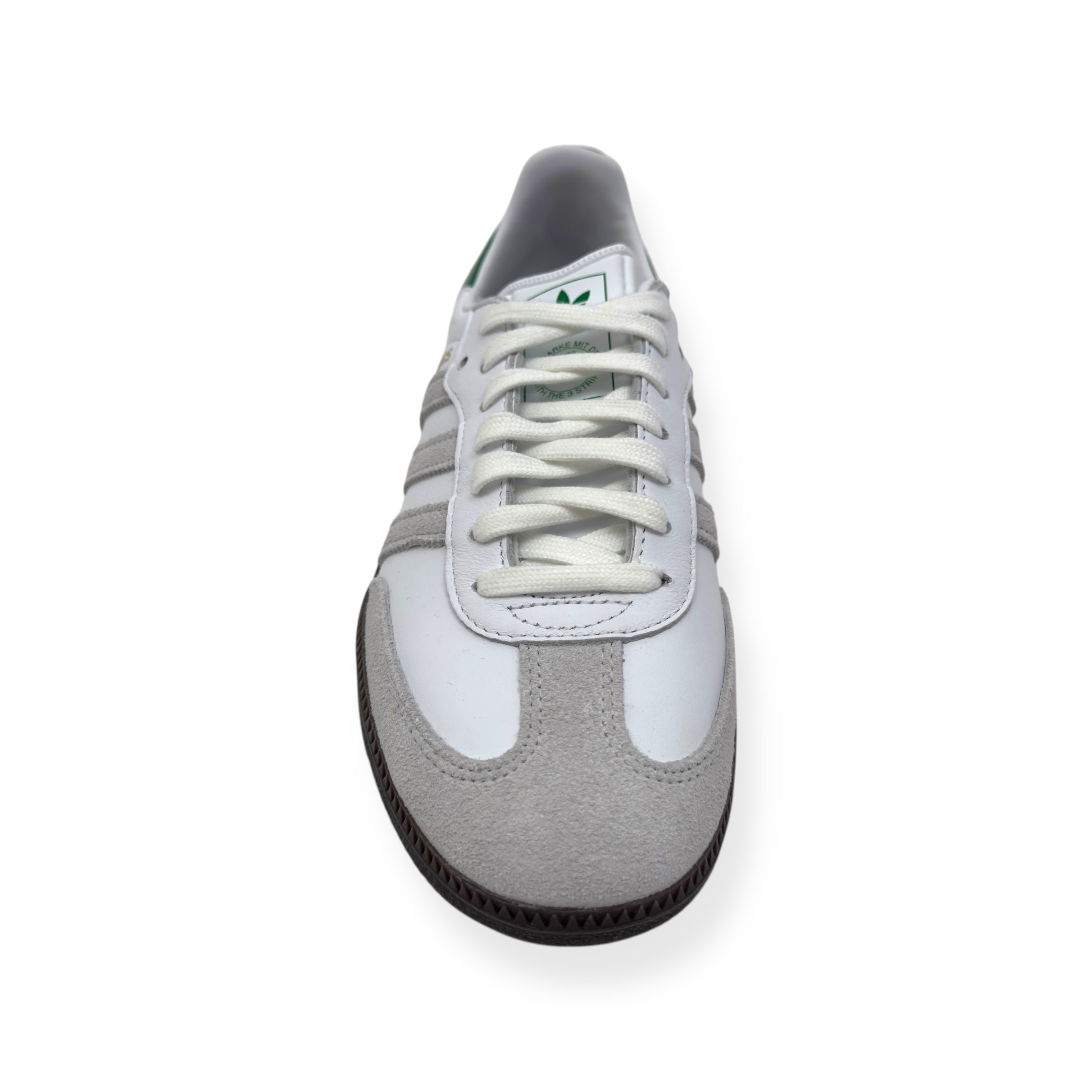 KITH SAMBA OG SNEAKER WHITE / GREEN UK7