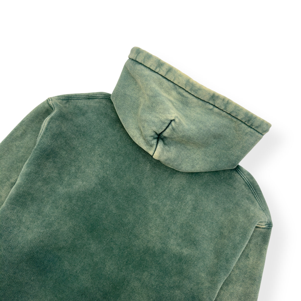GALLERY DEPT. CENTER LOGO PAINT SPLATTER HOODIE GREEN S