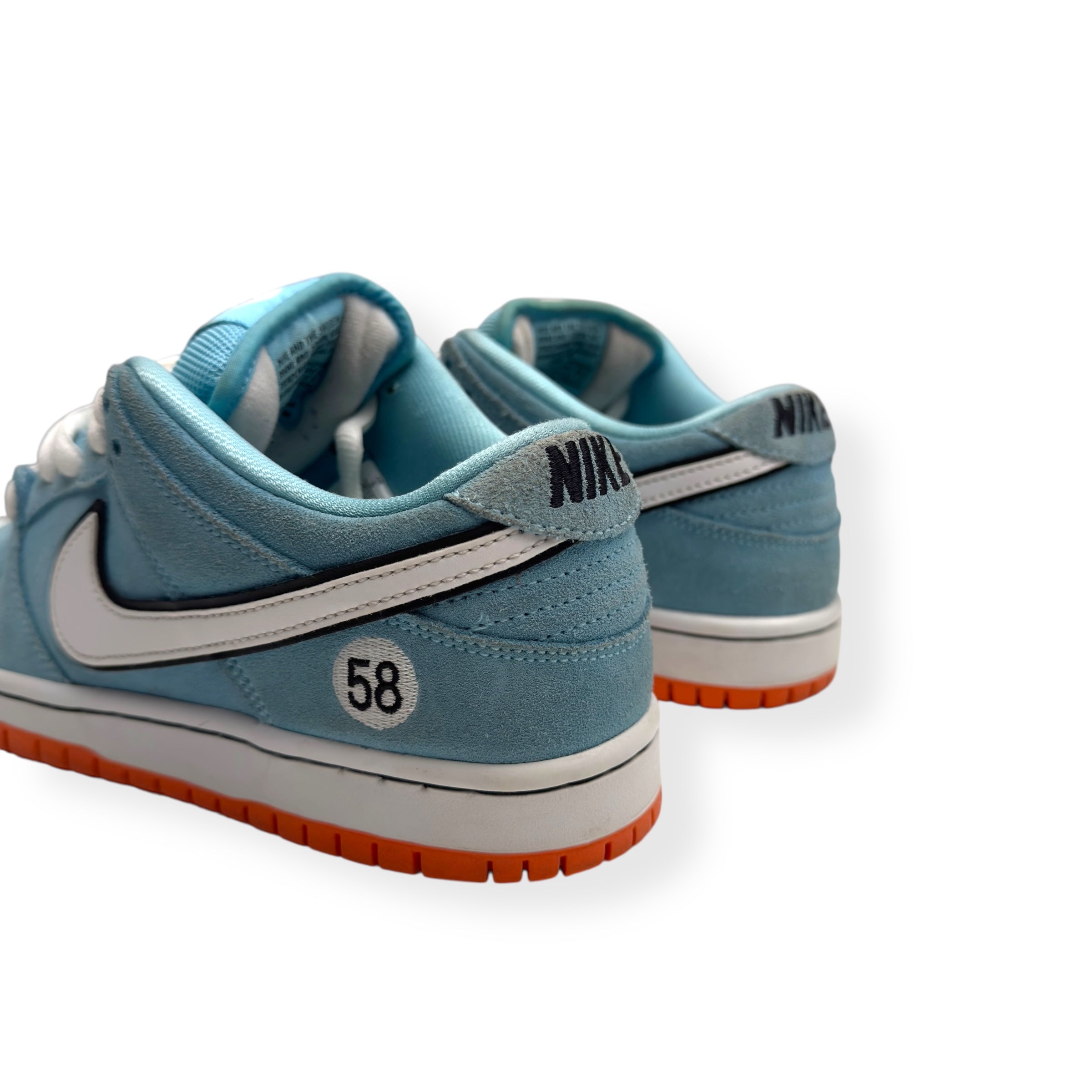 NIKE SB DUNK LOW GULF SNEAKER CLUB 58 BLUE CHILL UK4.5