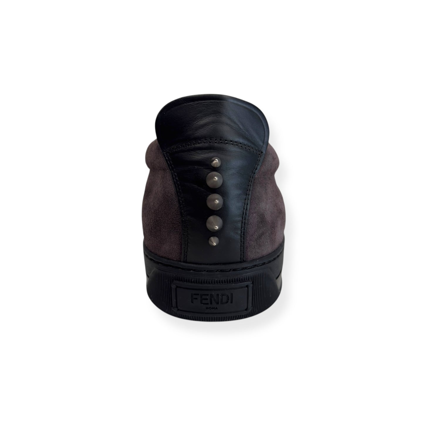 FENDI MONSTER SLIP ON SNEAKER BLACK / WHITE UK9