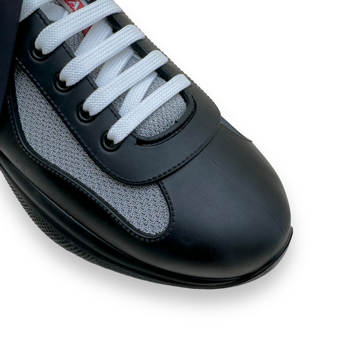 PRADA AMERICA’S CUP SOFT RUBBER SNEAKER BLACK UK9