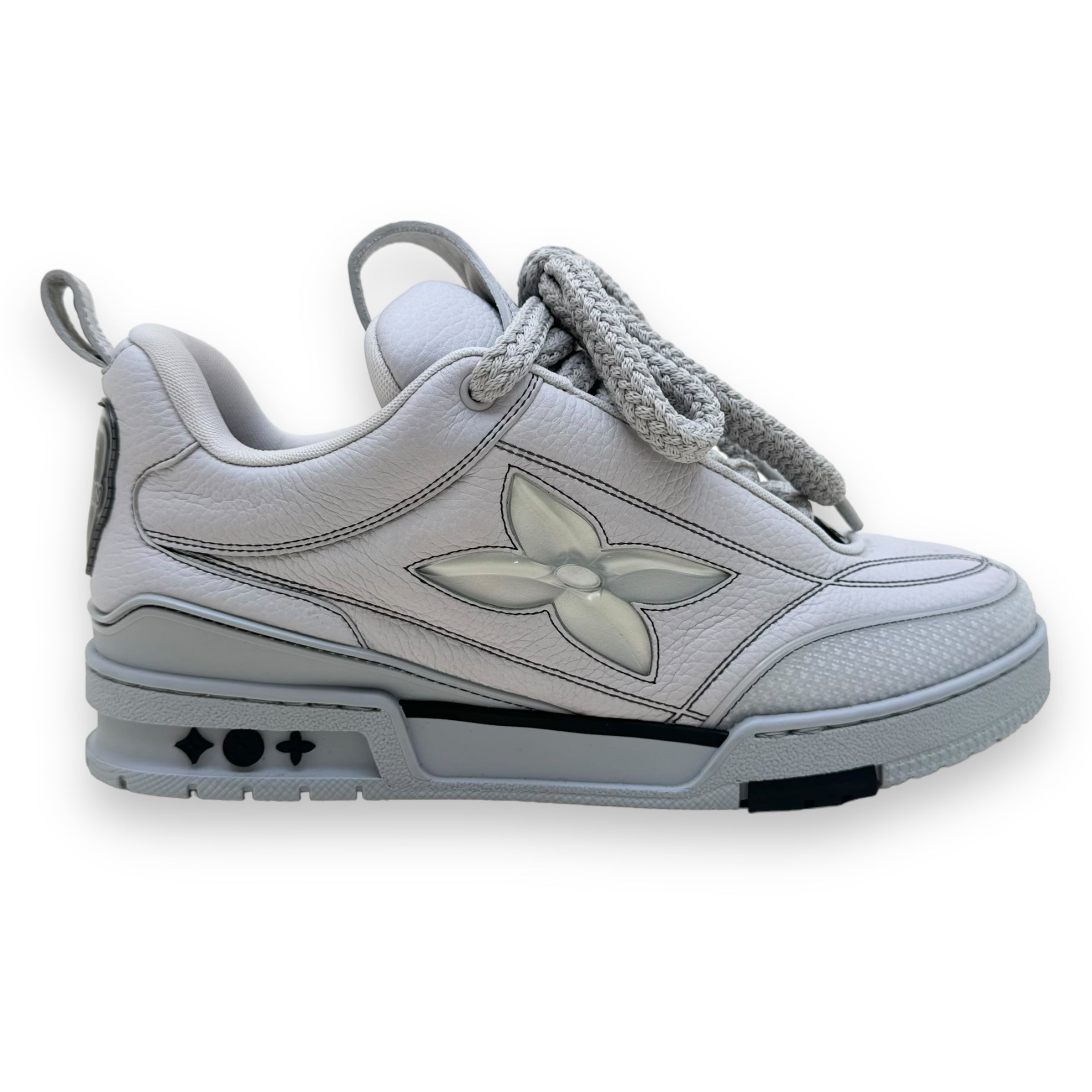 LOUIS VUITTON LV SKATE SNEAKER GREY UK8