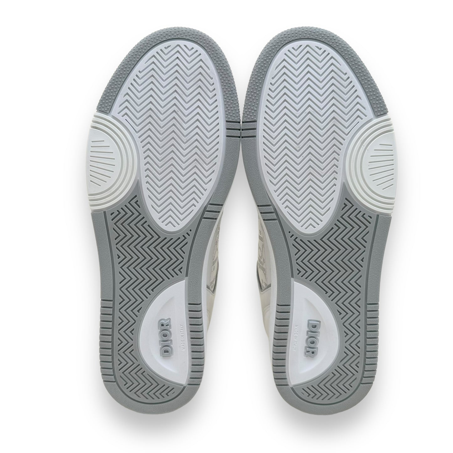 DIOR B27 LOW TOP SNEAKER WHITE / GREY UK7