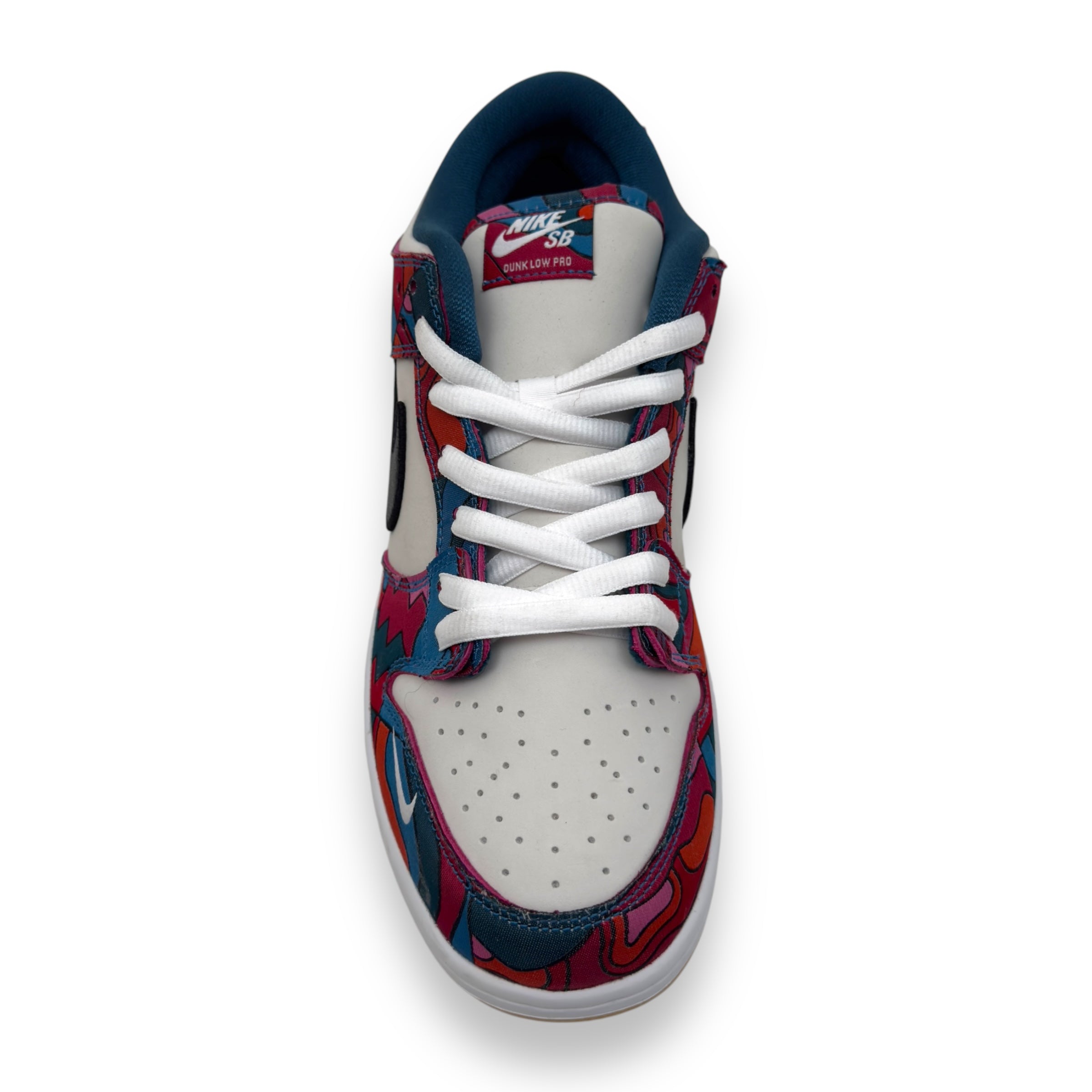 NIKE DUNK LOW PRO SB X PARRA ABSTRACT ART SNEAKER MULTICOLOURED UK10.5