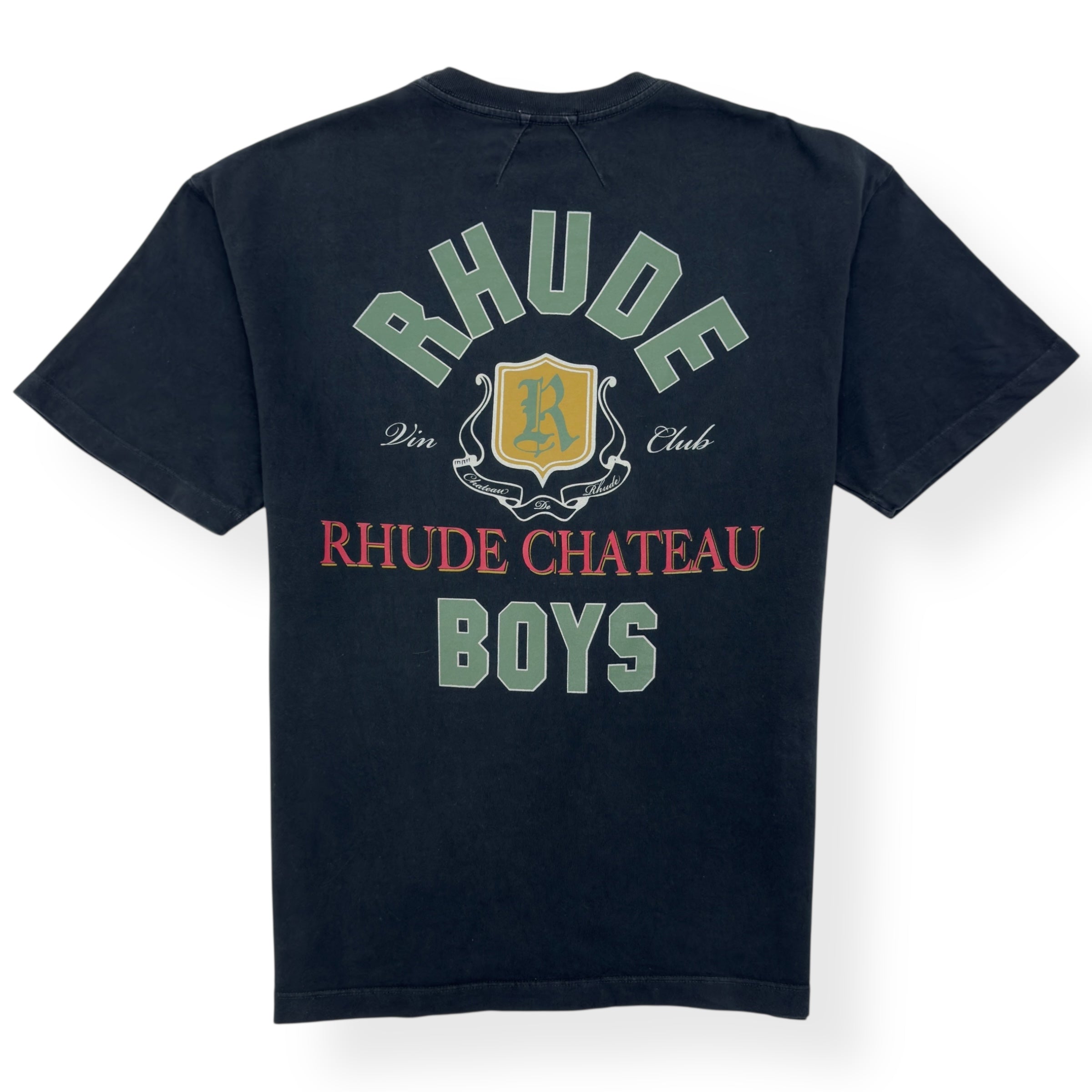 RHUDE CHAEAU BOYS T-SHIRT NAVY M