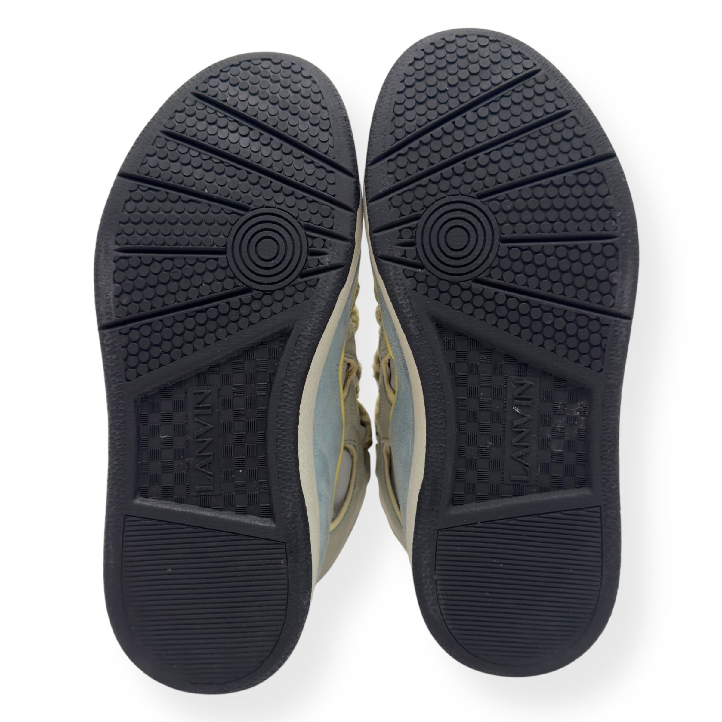 LANVIN CURB SNEAKER BLUE / GREY 37 / UK4