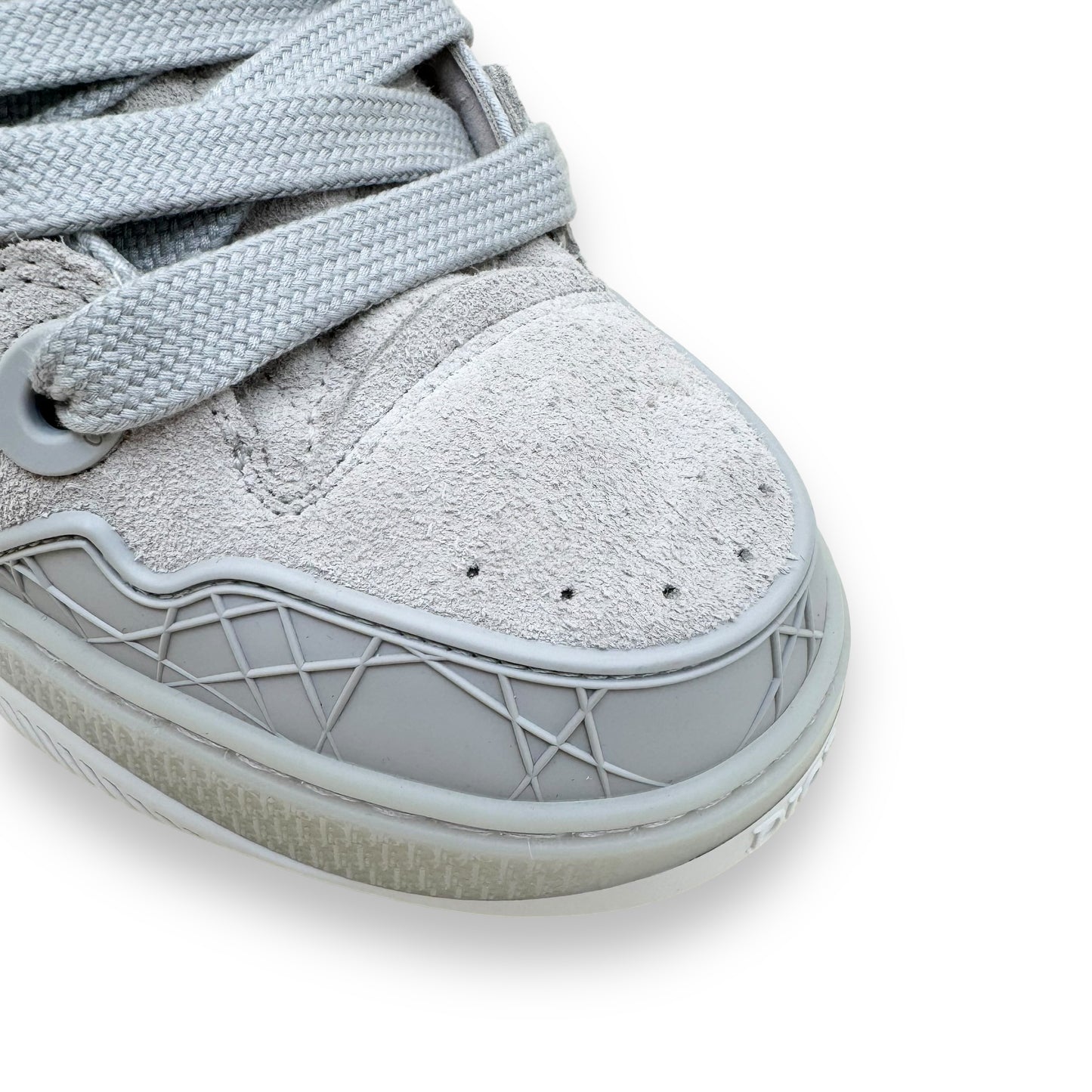 DIOR B9S SKATER ERL DIOR OBLIQUE JACQUARD SUEDE SNEAKER GREY UK6
