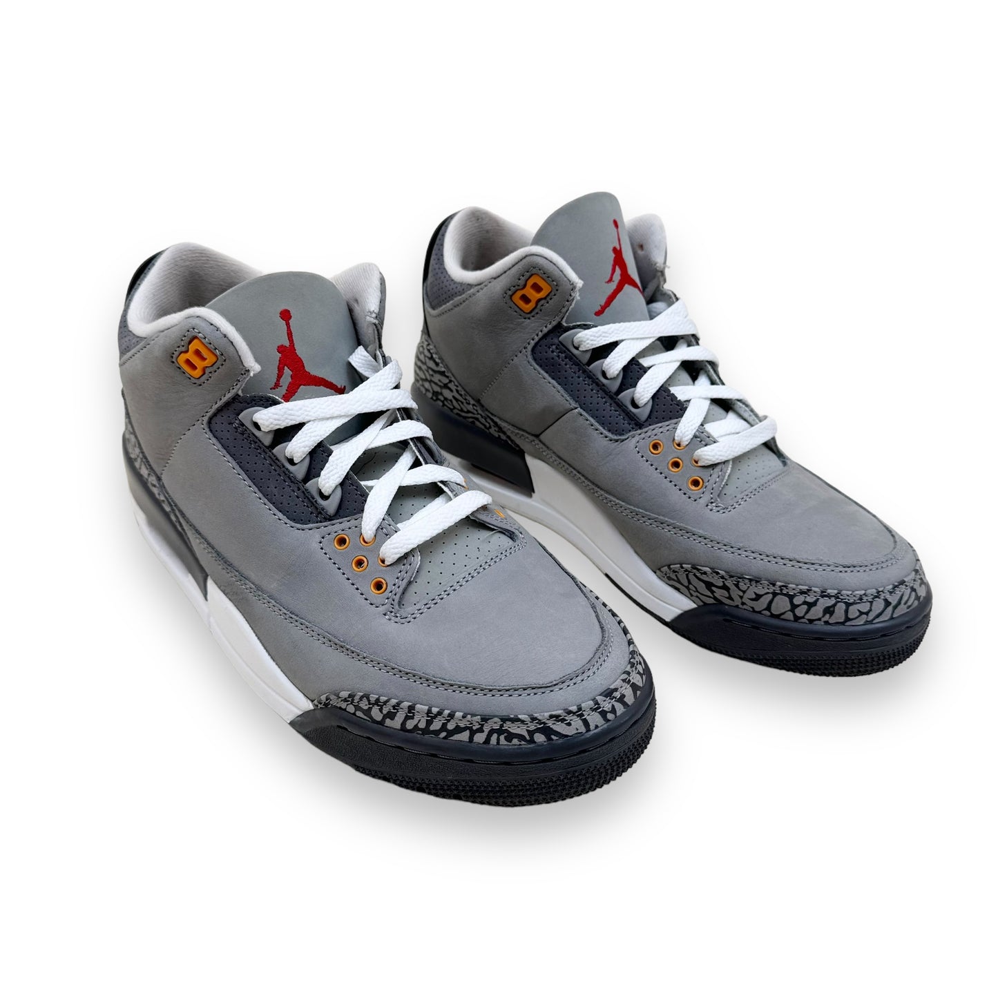 AIR JORDAN 3 RETRO SNEAKER COOL GREY UK8