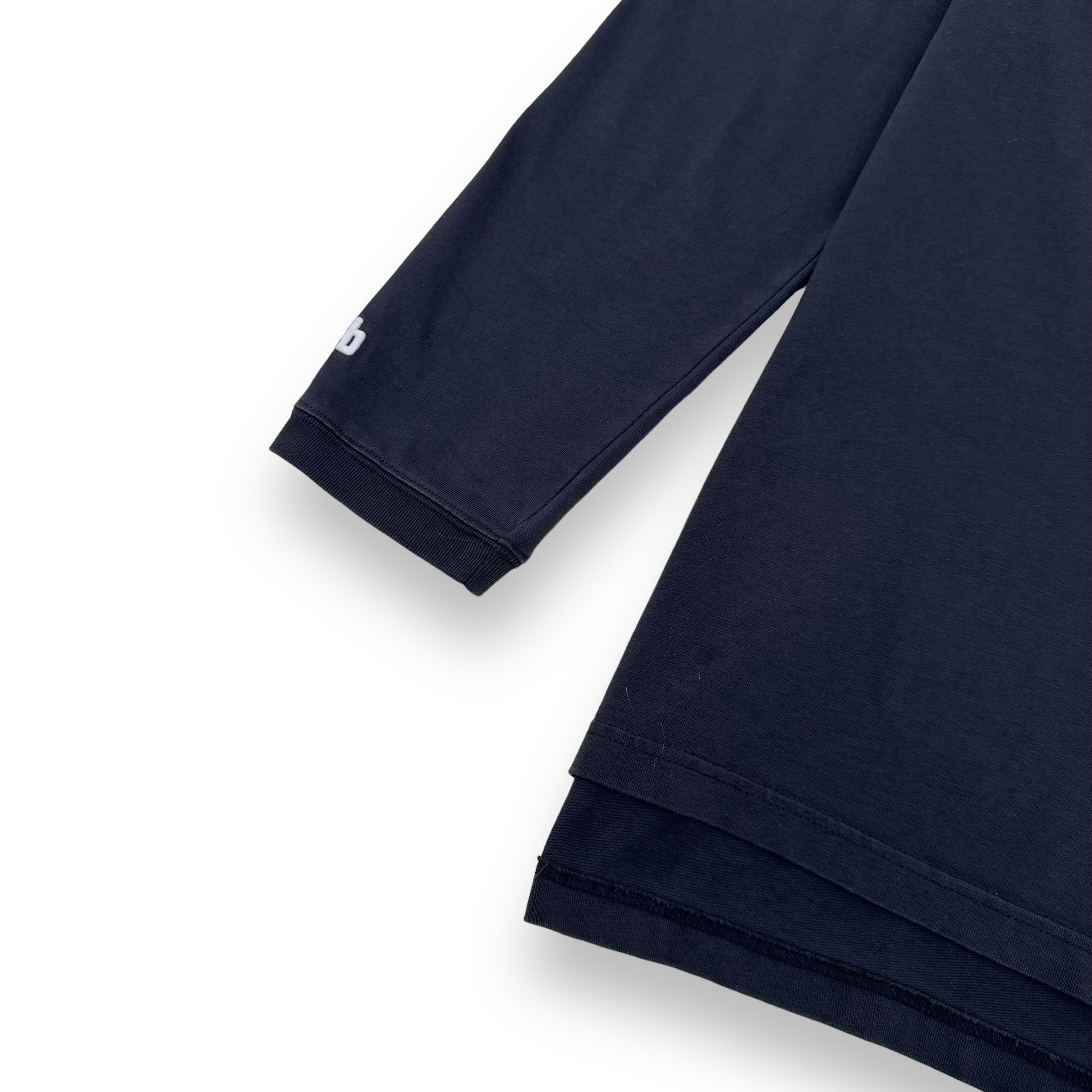 HERON PRESTON LONG SLEEVE T-SHIRT BLACK M