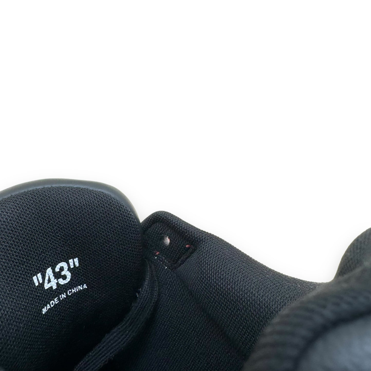 OFF-WHITE OUT OF OFFICE SNEAKER RED / BLACK UK9