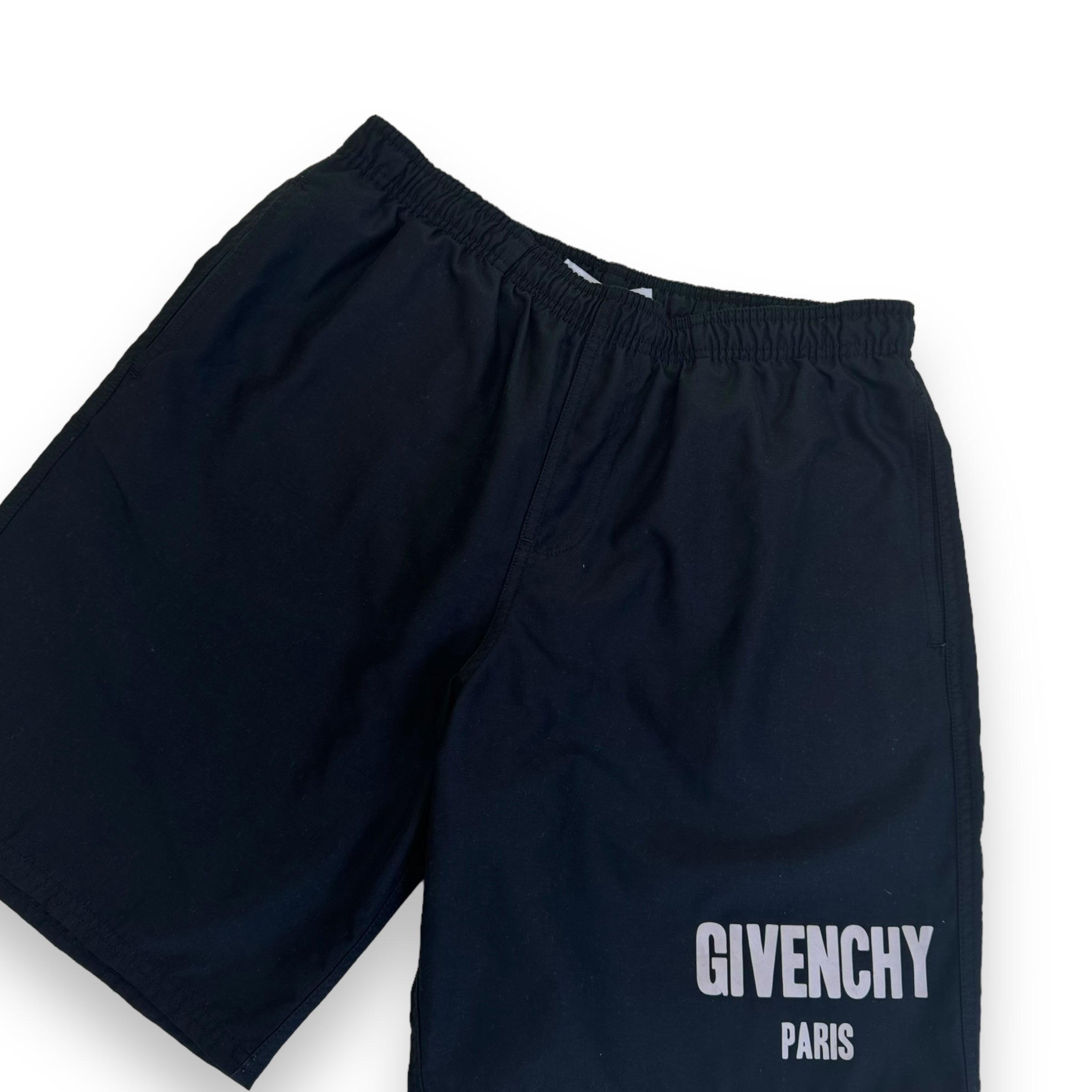 GIVENCHY LOGO SWIM SHORTS BLACK L