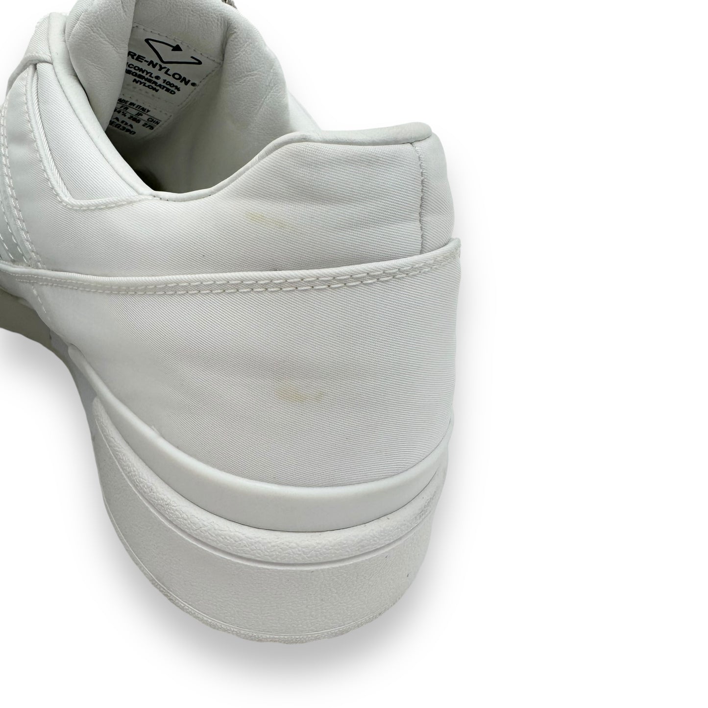 PRADA X ADIDAS FORUM LOW TOP SNEAKER WHITE UK10
